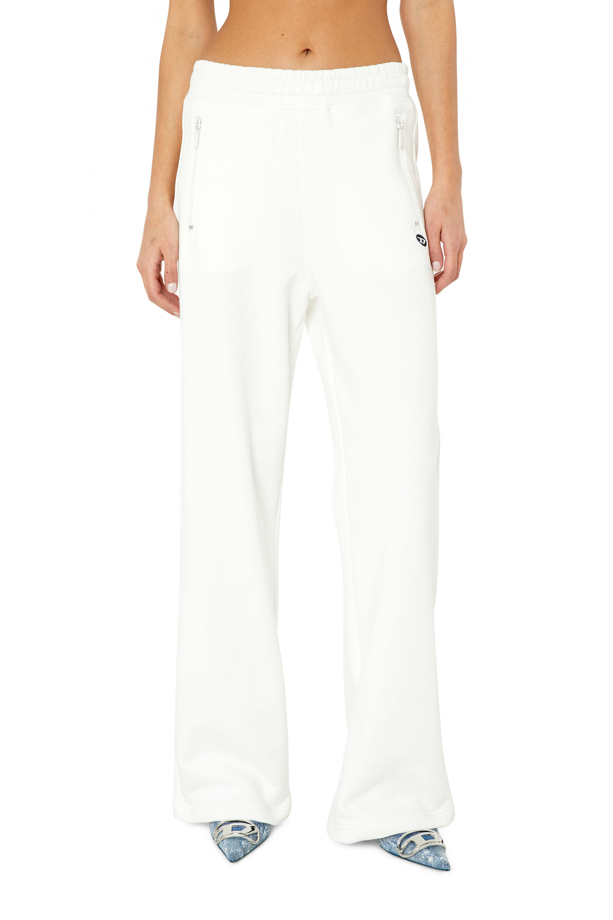 セクシー●DIESEL●P-Zam-Dovalコットントラックパンツ P-ZAM-DOVAL-PJ Woman: Track pants with oval 'D' patch | Diesel