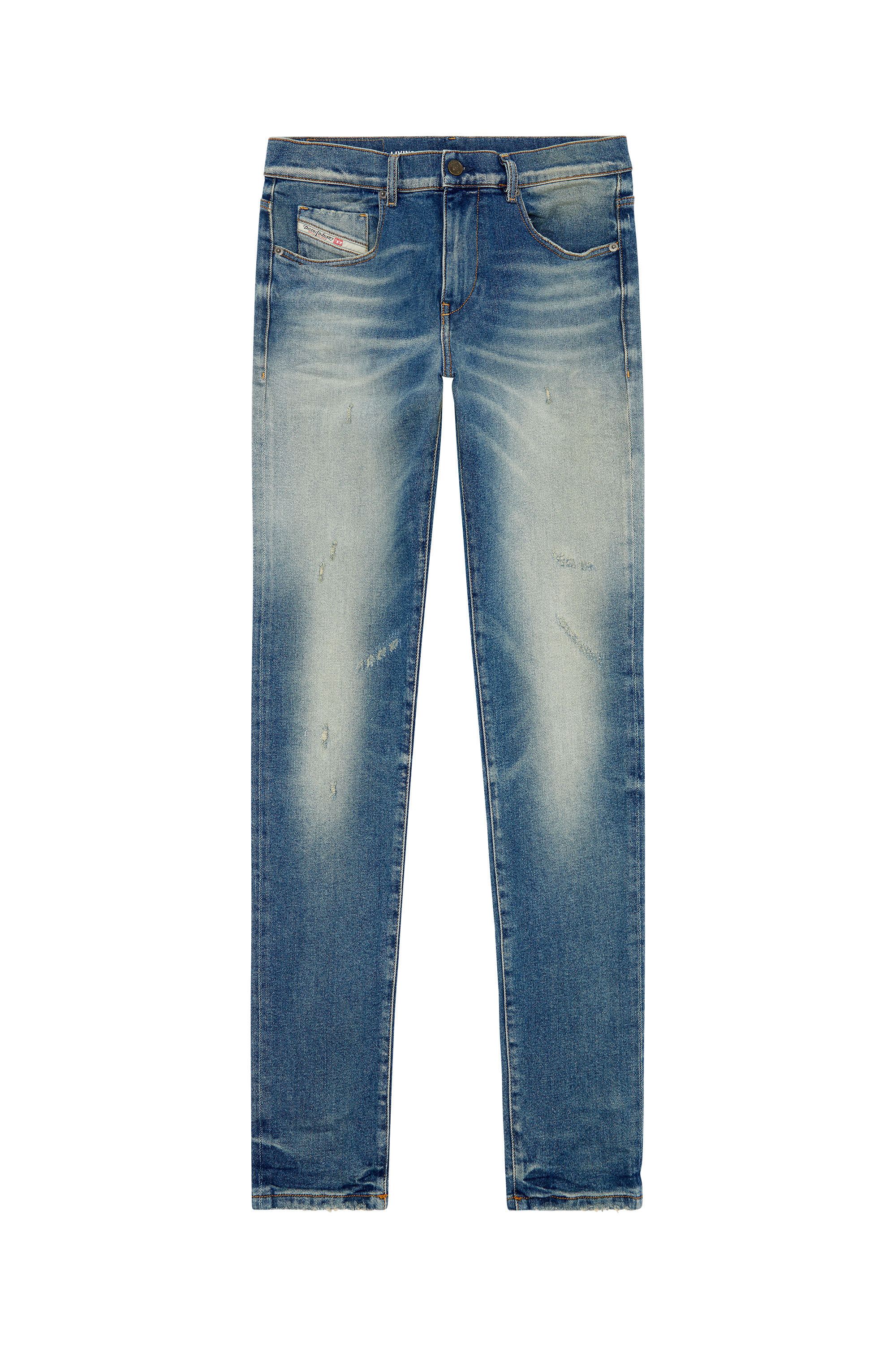 Diesel - Male's Slim Jeans 2019 D-Strukt 09H55, Light Blue - 2