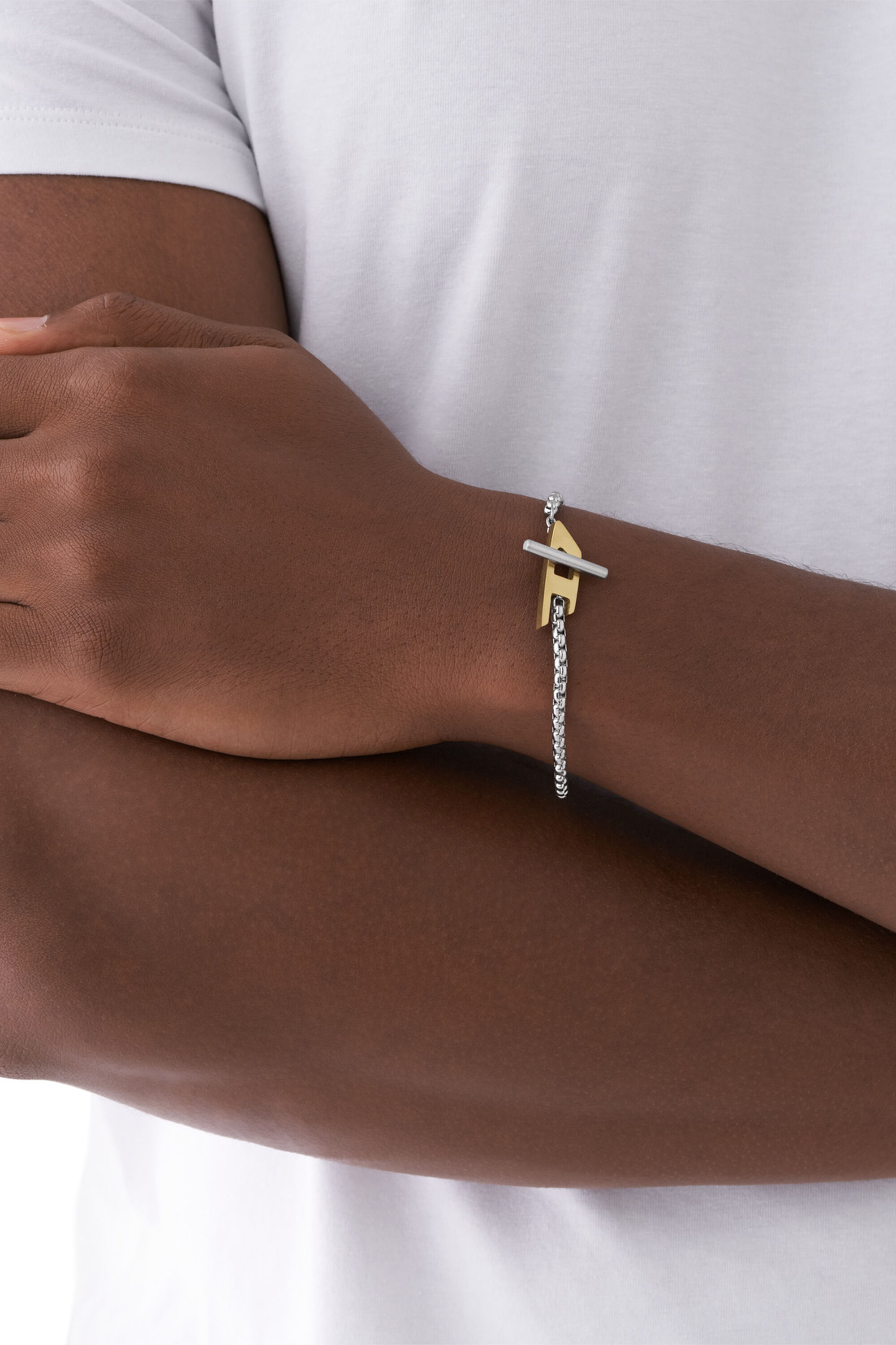 ブランデー chuckie Pendant in Gold and Platinum with an Amethyst, Diamonds and