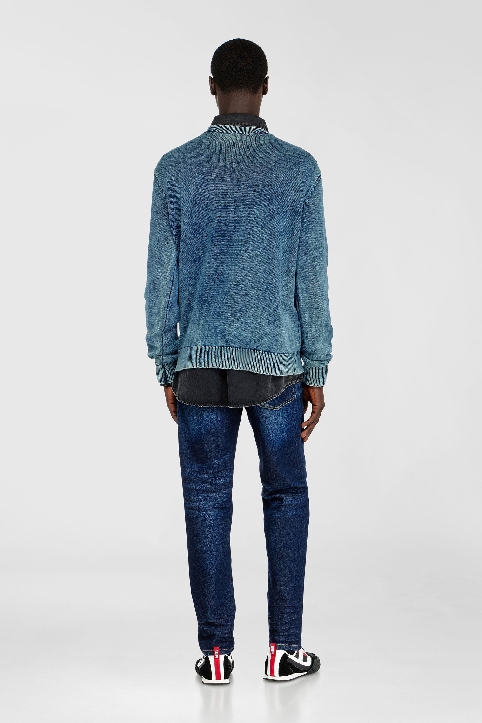 Diesel - Regular Jeans 2023 D-Finitive 0KBBV Homme, Bleu Fonc&eacute; - Image 3