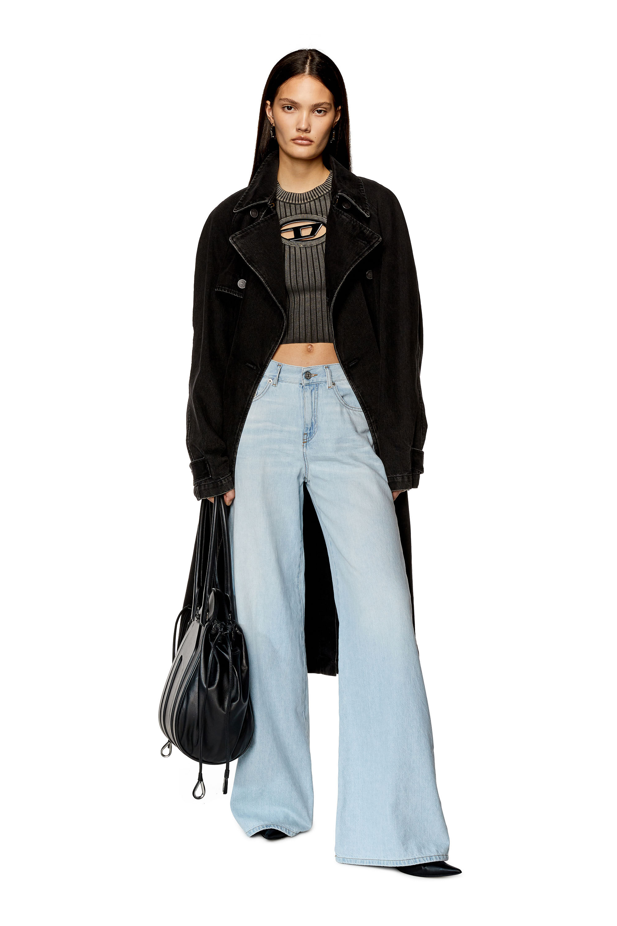 Diesel - Female's Bootcut and Flare Jeans 1978 D-Akemi 068ES, Light Blue - 1