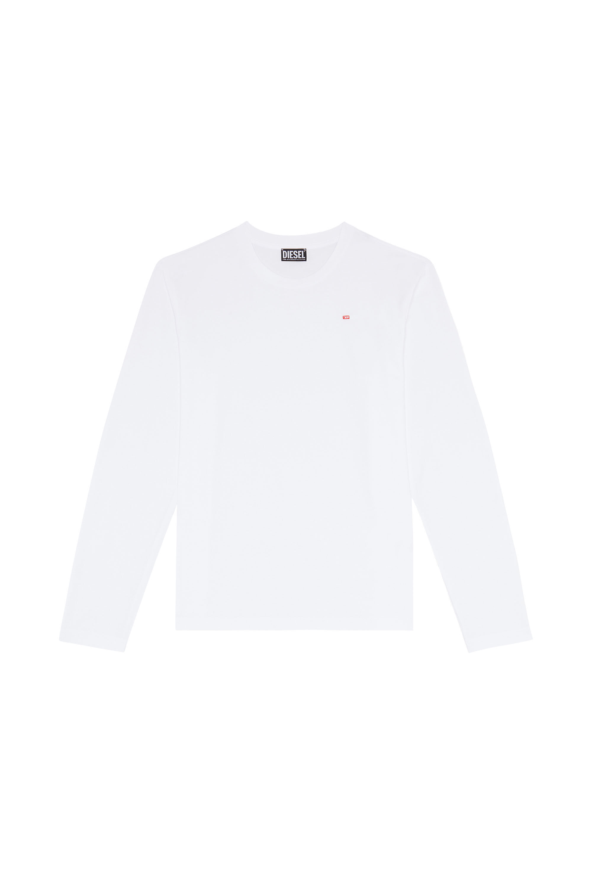 T-DIEGOR-LS-MICRODIV Man: Long-sleeve T-shirt with micro