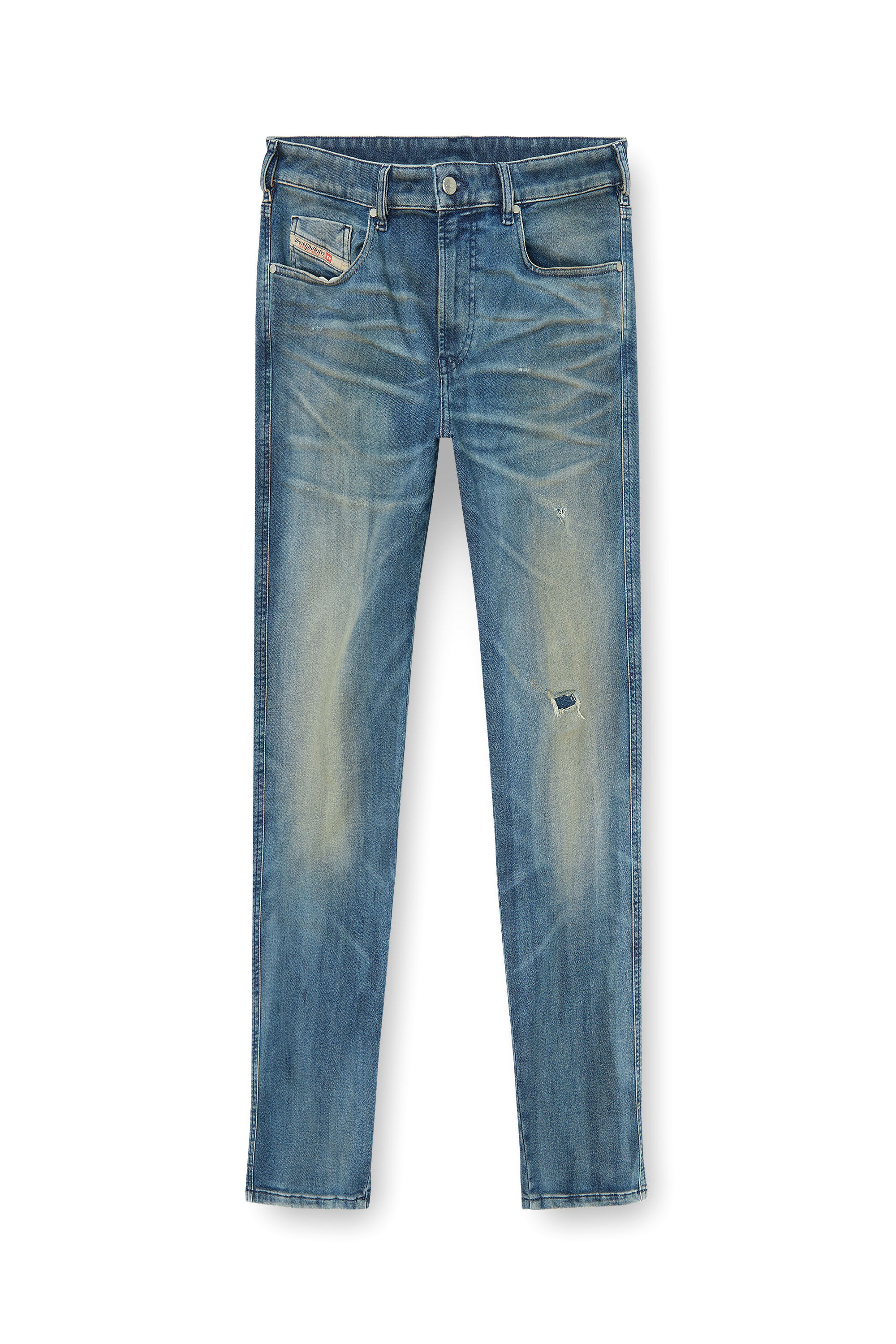 Diesel - Slim 2062 D-Strukt Joggjeans&reg; 09P98 Hombre, Azul medio - 4