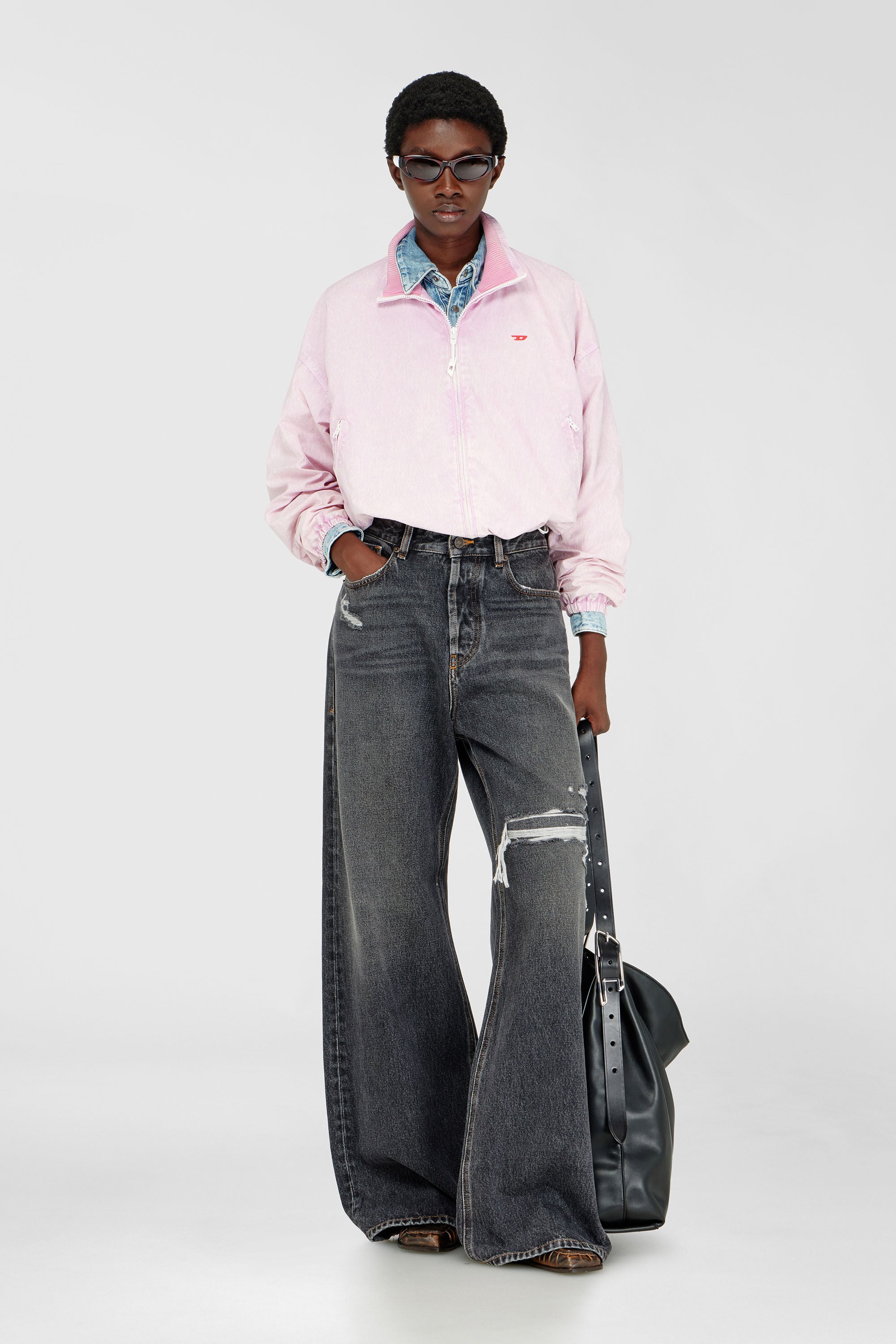Black Baggy Jeans for Women | Diesel® US