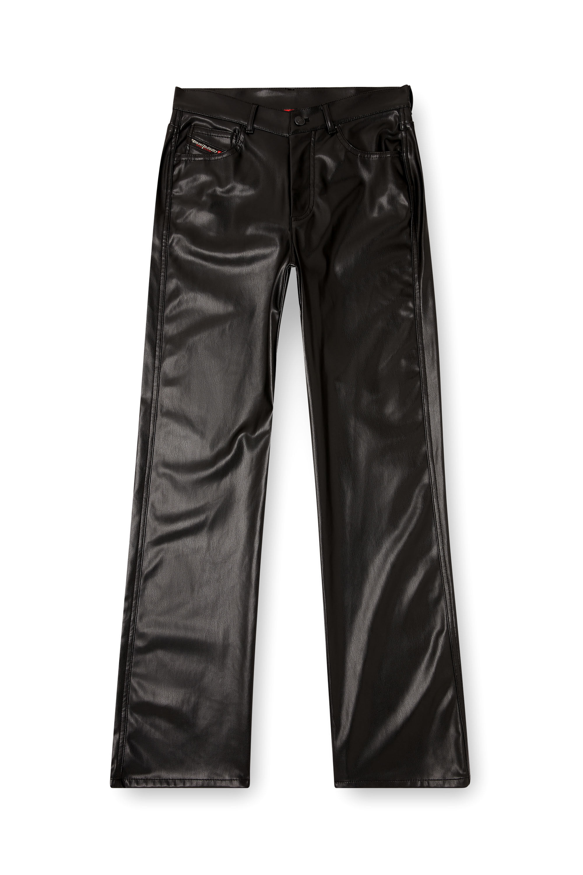 Women's Five pocket pants in coated fabric | Black | Diesel
