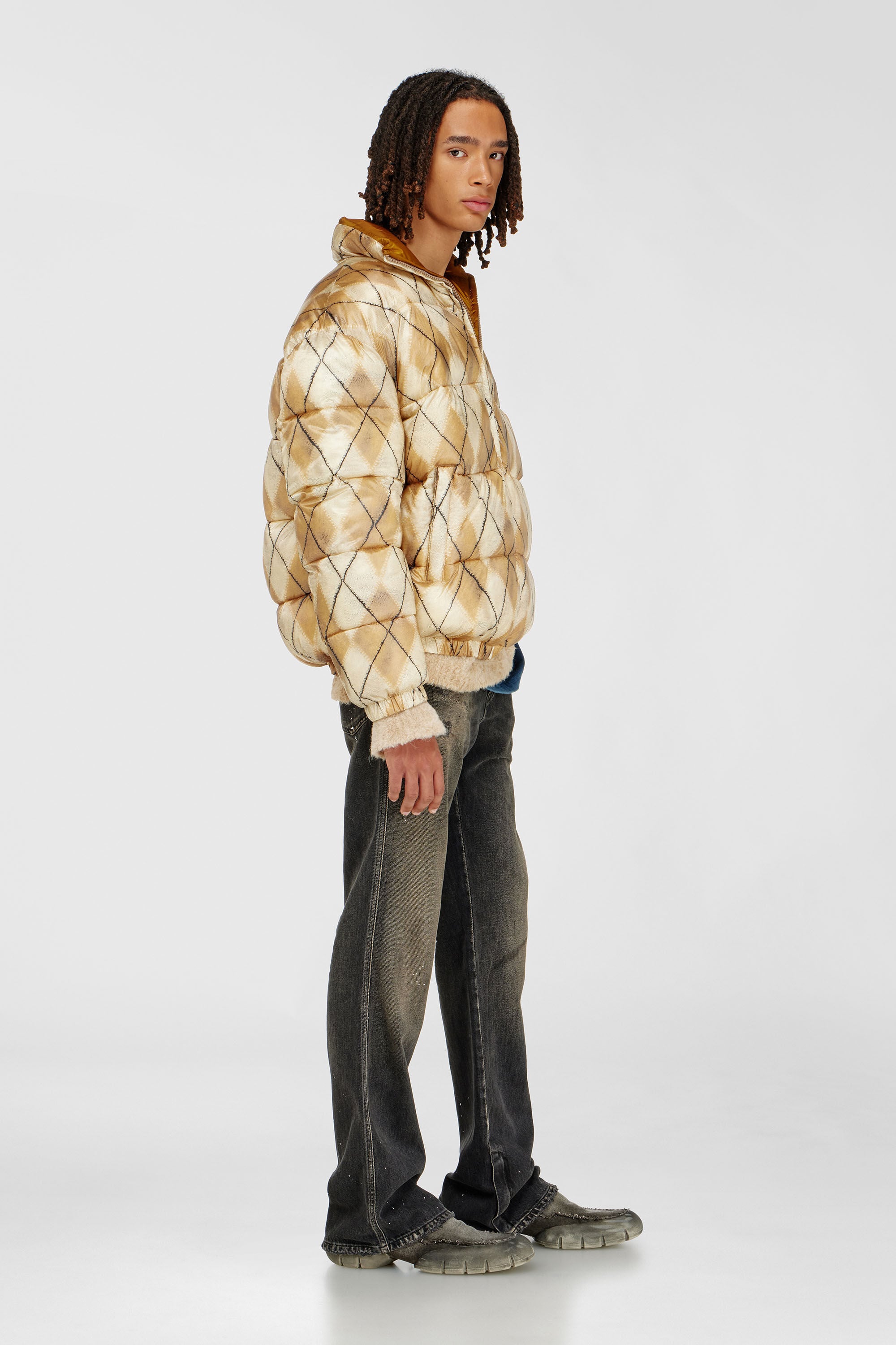 Diesel - Male's Bootcut Jeans 1998 D-Buck 09P64, Black/Dark Grey - 2