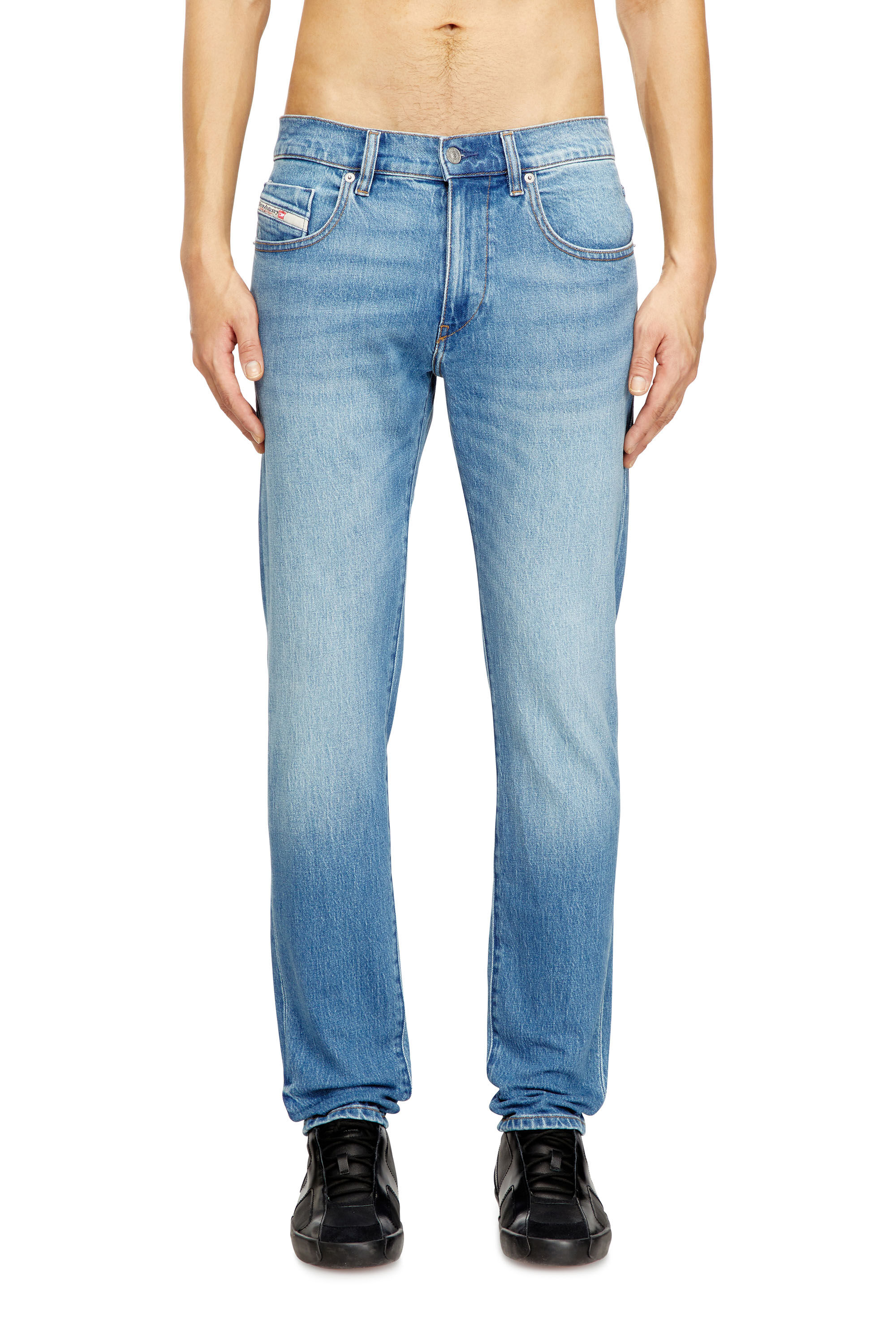 Diesel - Male's Slim Jeans 2019 D-Strukt 0ADBK, Light Blue - 3