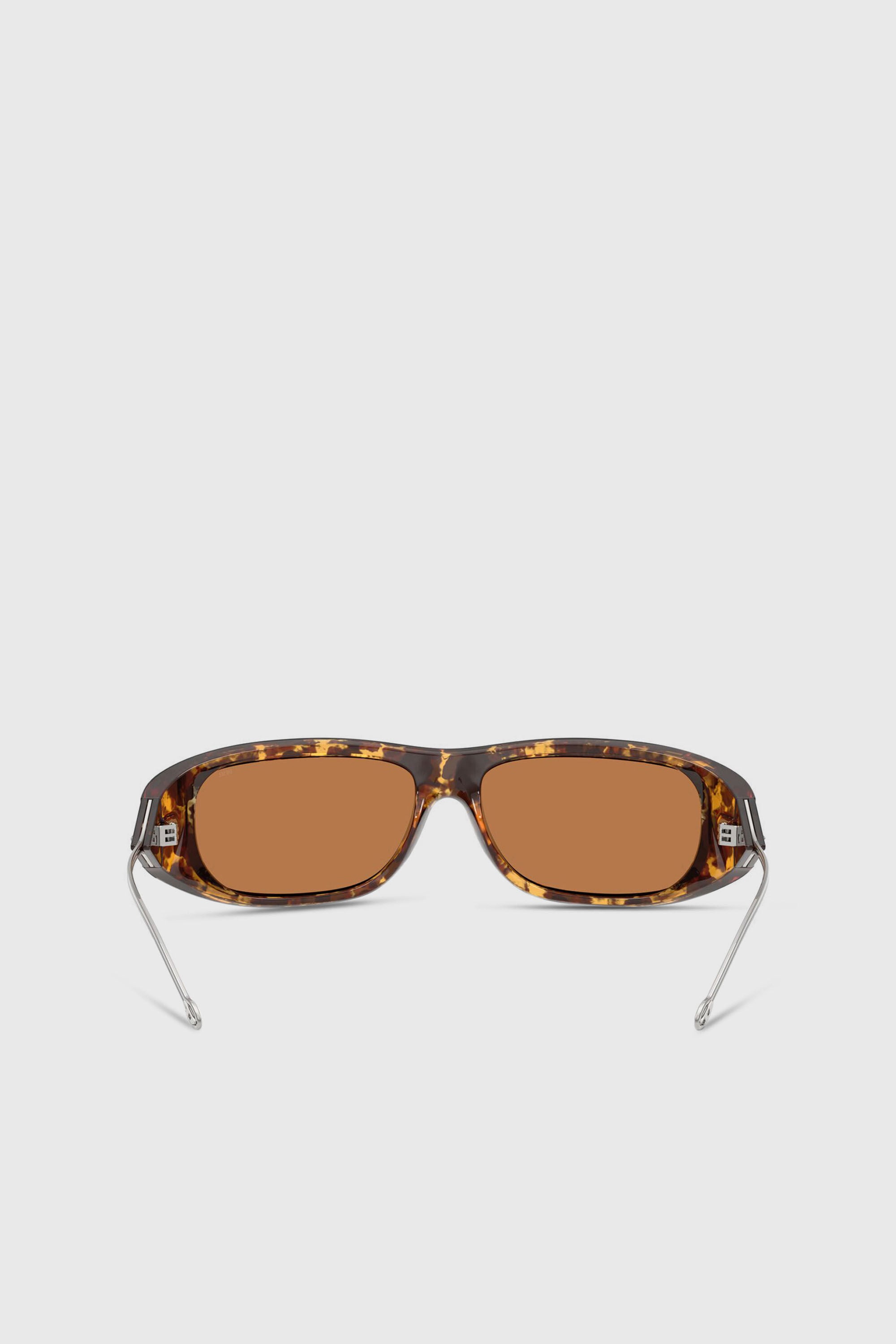 Diesel - 0DL3001 SIZE 61, Lunettas de soleil de style enveloppant Mixte in Marron - 3
