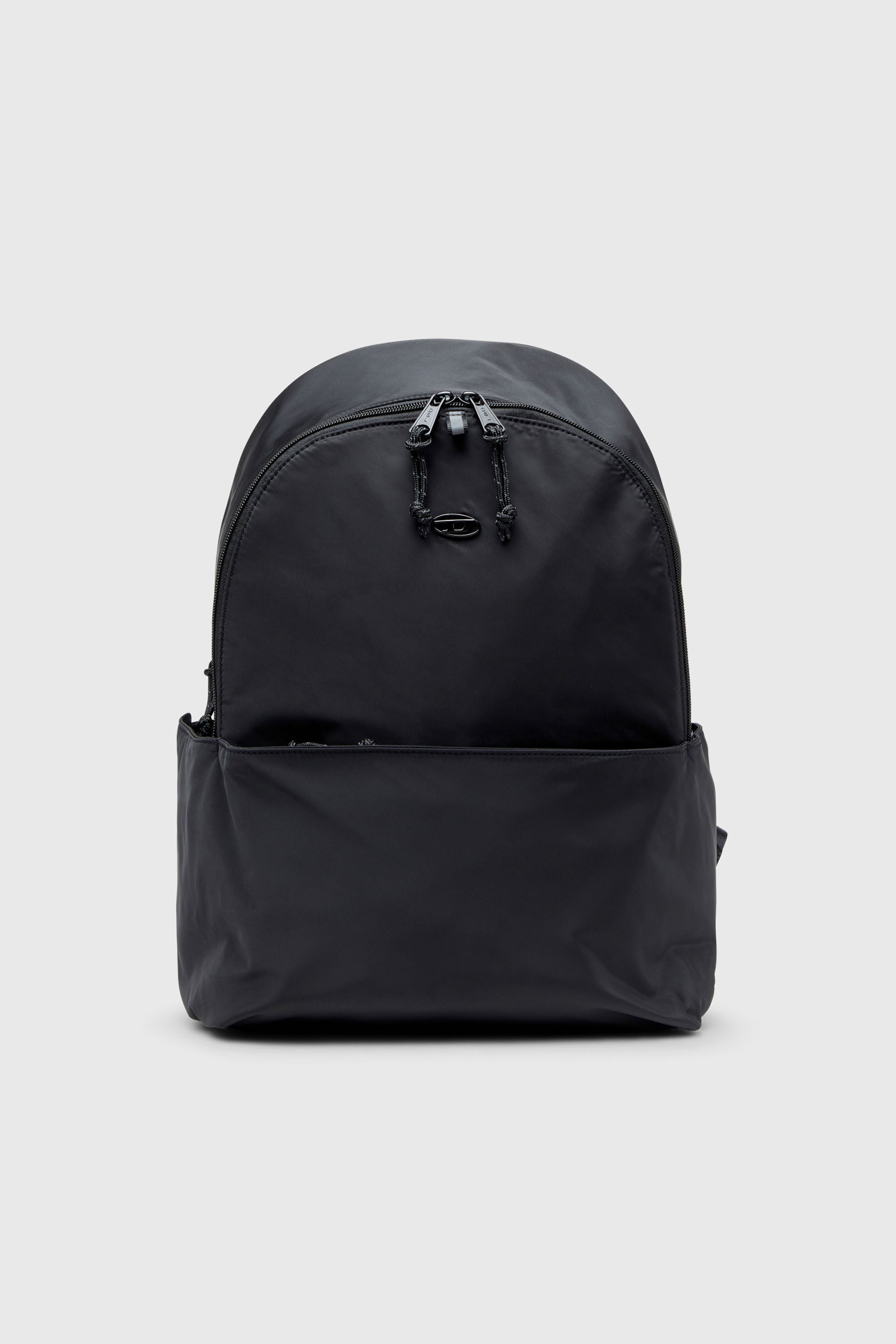 DIESEL リュック　BLACK ユニセックス Men's D-Pack-Backpack in satin-touch fabric | Black | Diesel US