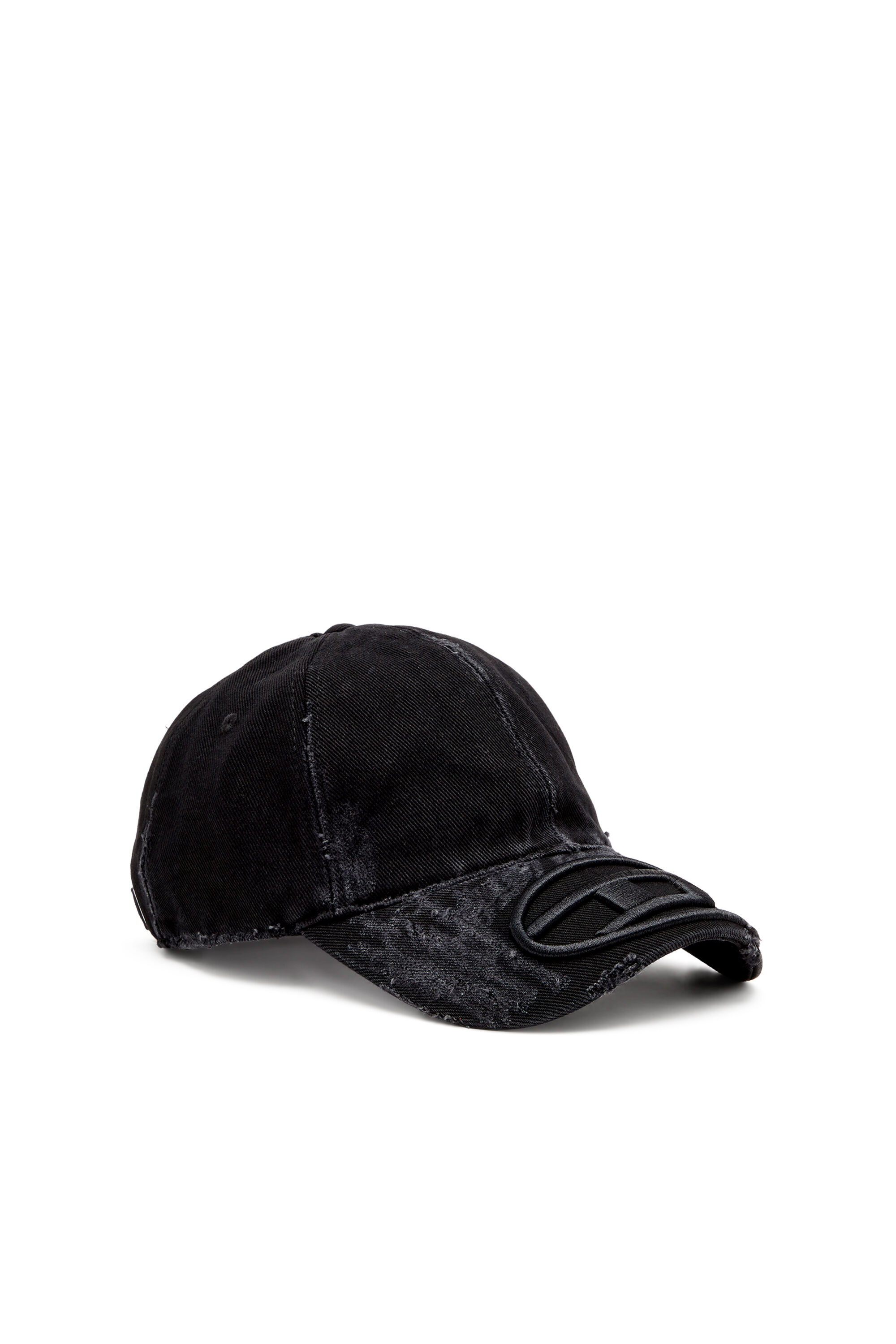 DIESEL C-PLAK ベースボールキャップ サイズ02 C-PLAK キャップロゴ｜ブラック｜メンズ｜DIESEL
