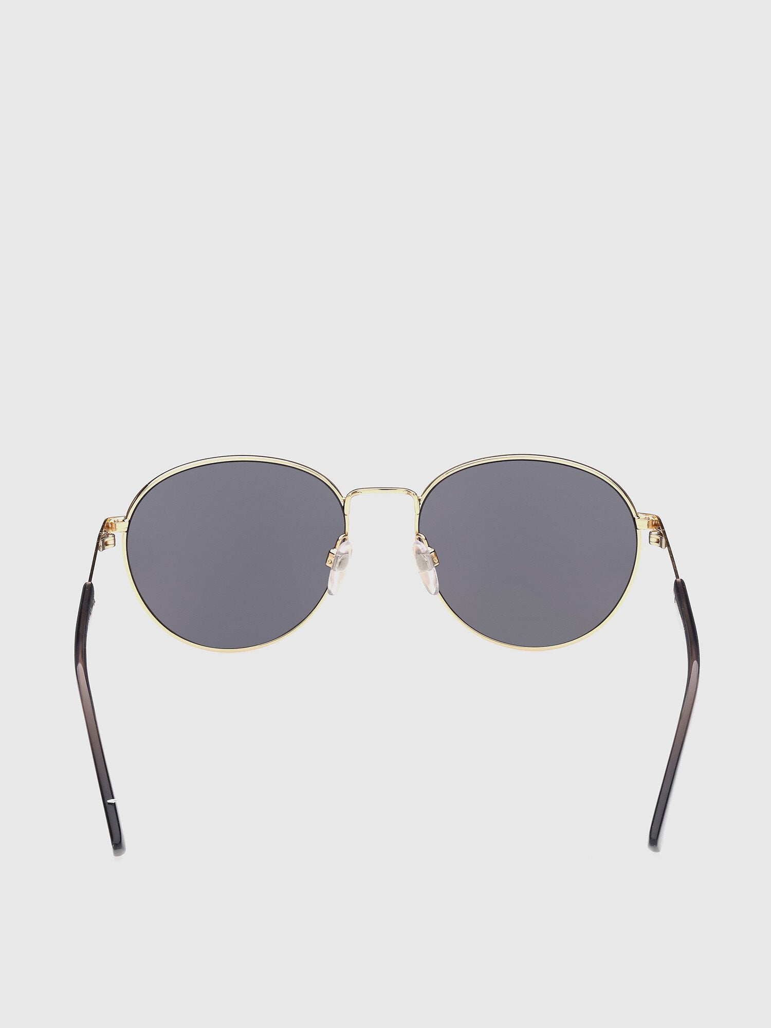 Diesel - DL0355, Gafas de sol redondas de metal Hombre in Negro - 4