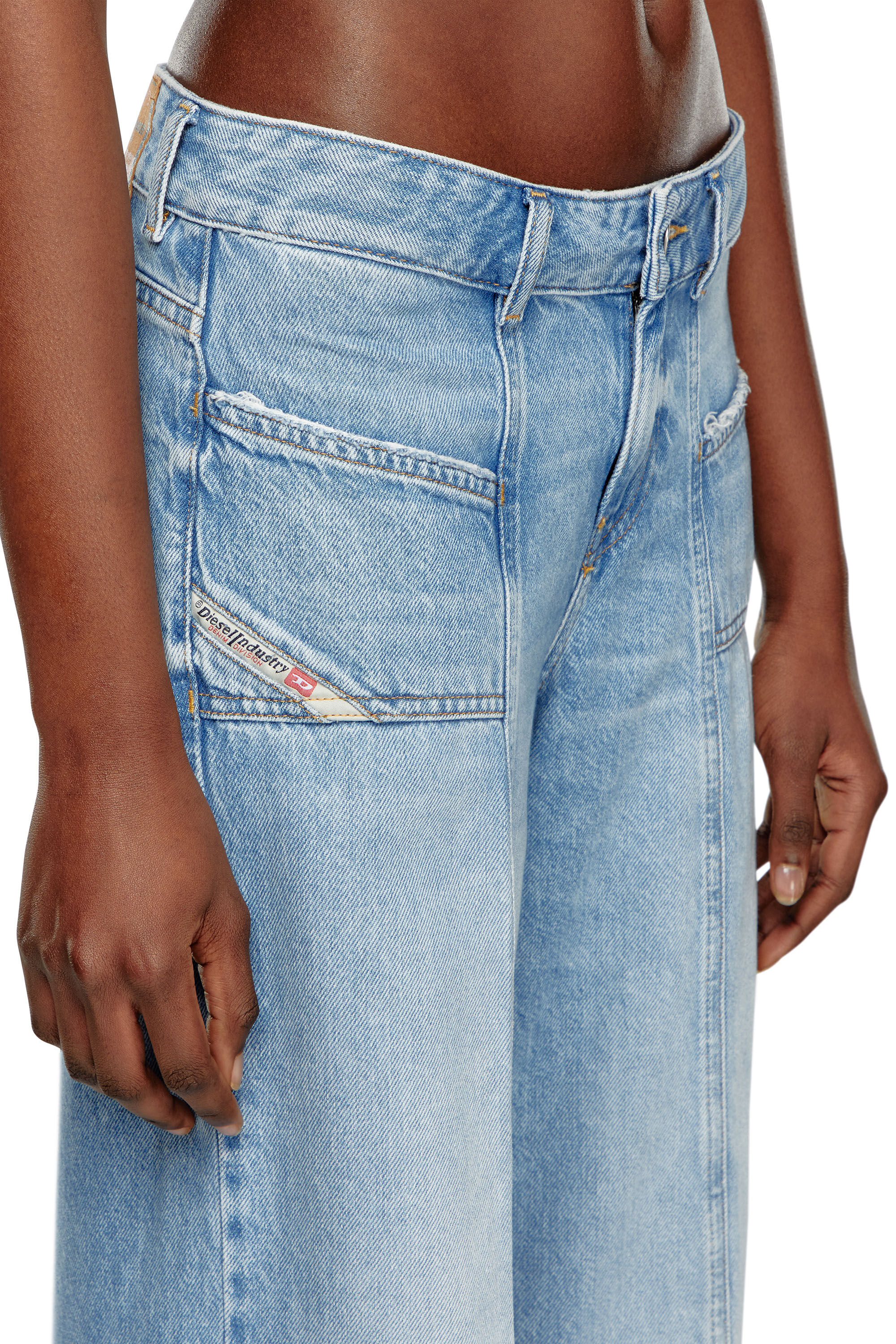 Diesel - Female's Flare Jeans D-Akii 09J88, Light Blue - 5