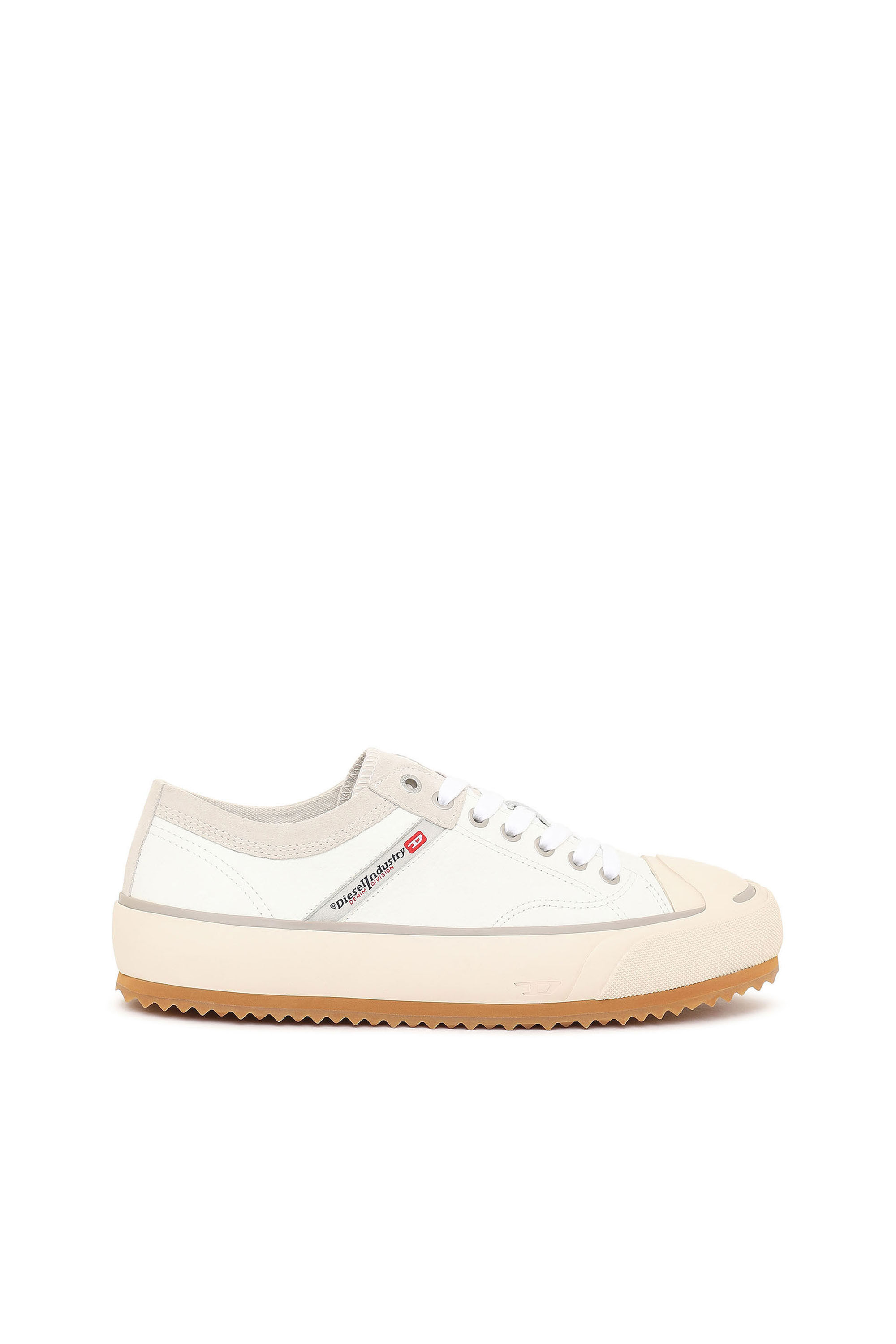 Diesel - S-PRINCIPIA LOW X, Male's S-Principia Low X - Sneakers in leather and suede in White - 1