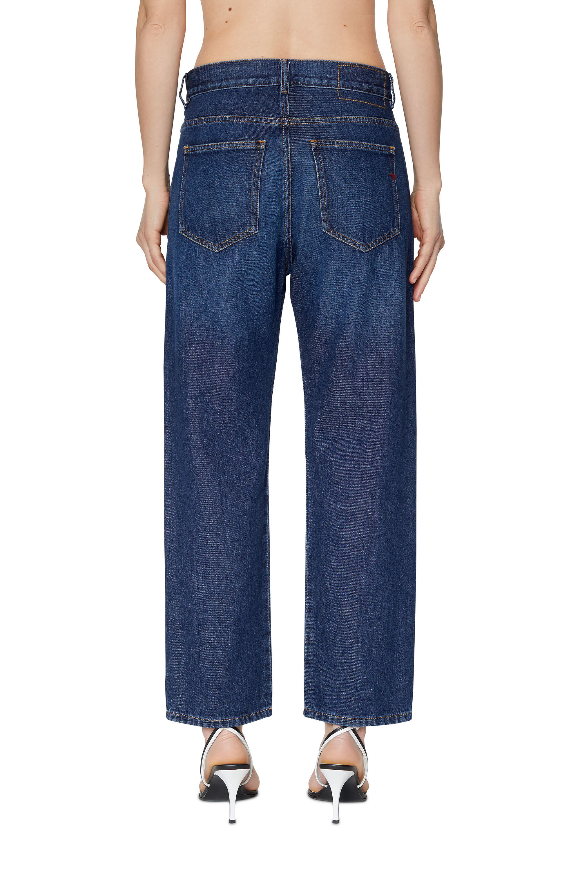 Diesel - Boyfriend Jeans 2016 D-Air 09C03, Female's Boyfriend Jeans - 2016 D-Air in Dark Blue - 5