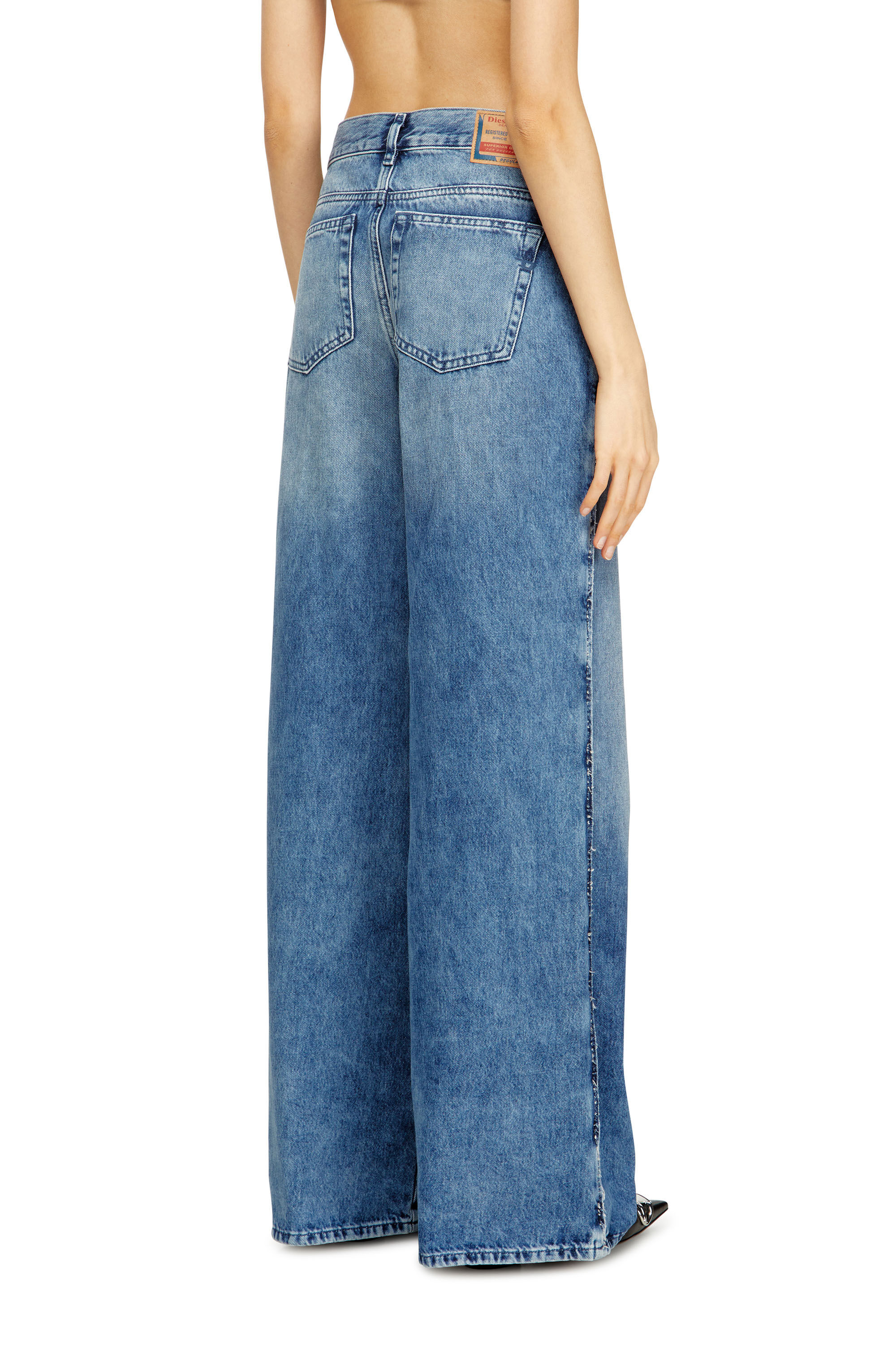 Diesel - Female's Flare Jeans 1978 D-Akemi 0ADCJ, Medium Blue - 4