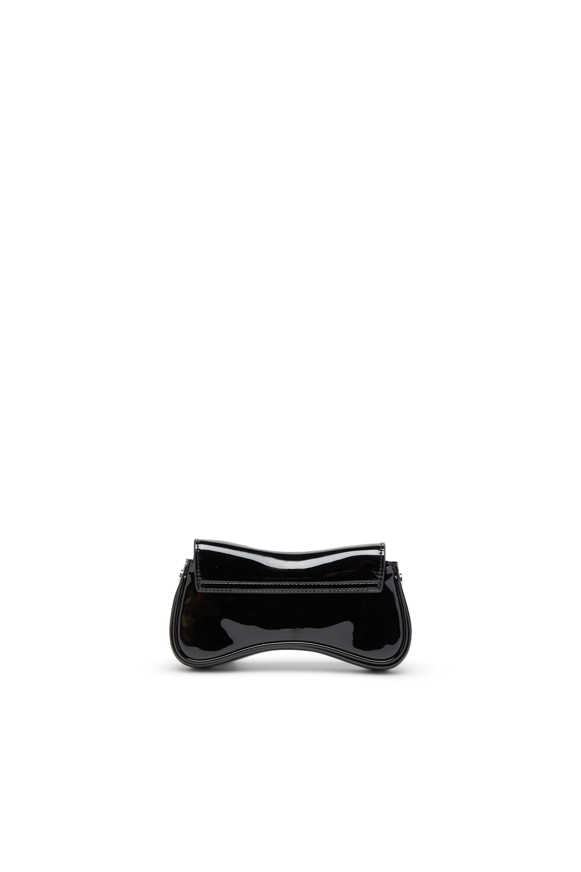 Diesel - PLAY CROSSBODY XS, Play-Petit sac bandoulière en PU brillant Femme in Noir - 2