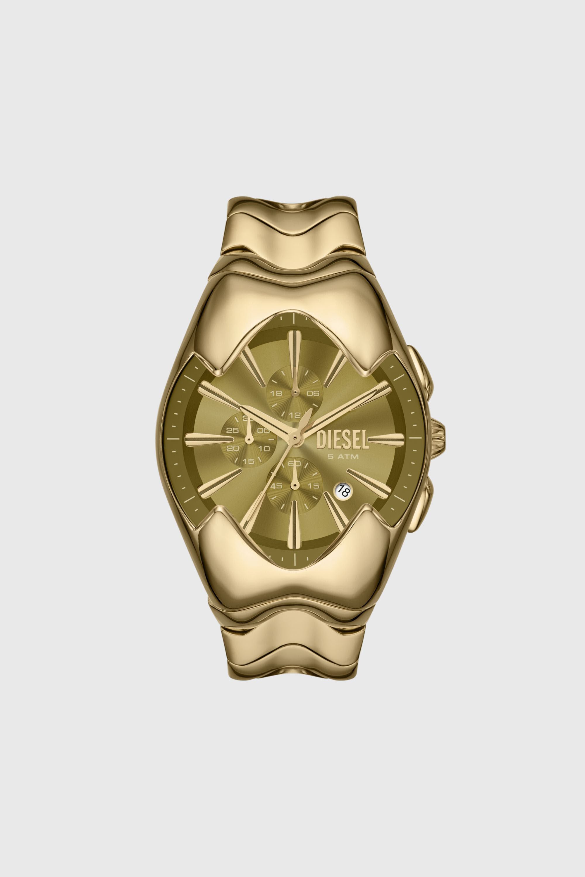Diesel - DZ4681, Montre Mercurial en acier inoxydable Homme in Dor&eacute; - 1