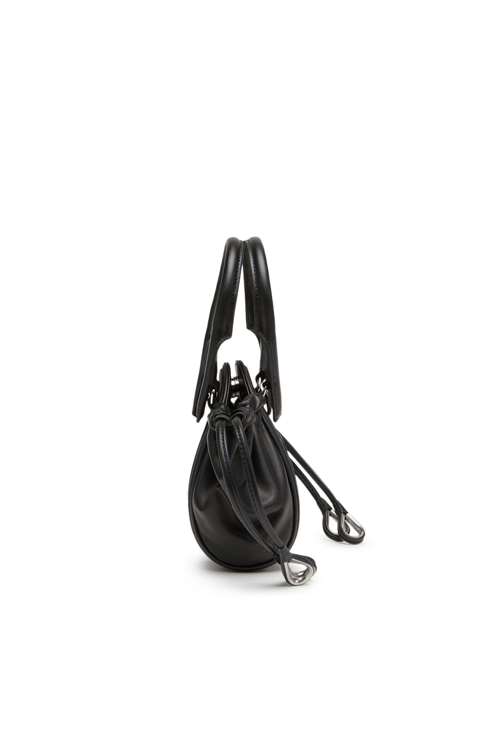 Diesel - 1DR-FOLD XXS, Female's 1DR-Fold XXS - Handbag in nappa leather in Black - 4
