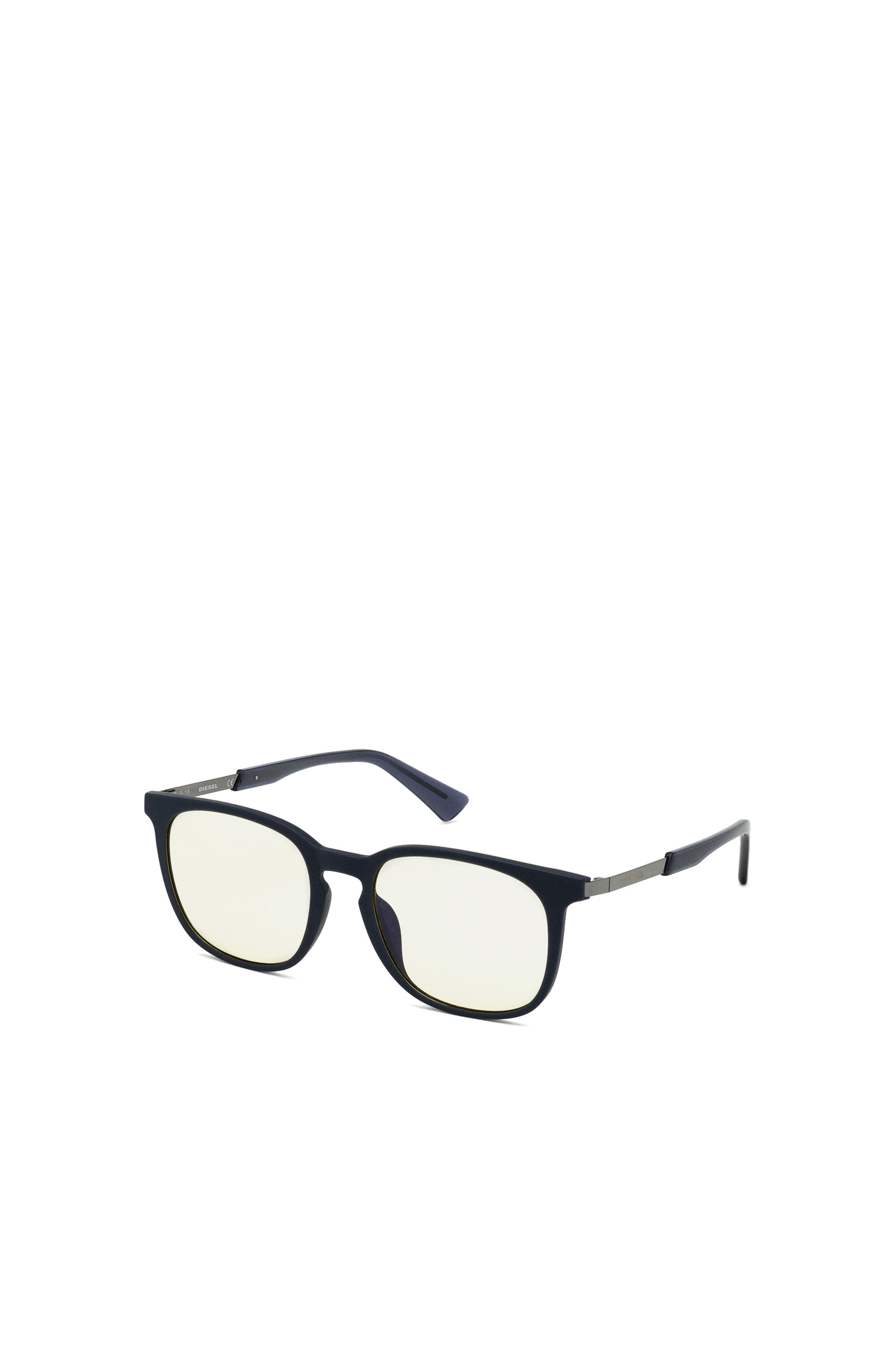 Diesel - DL0311, Unisex's Injected unisex sunglasses in Dark Blue - 2