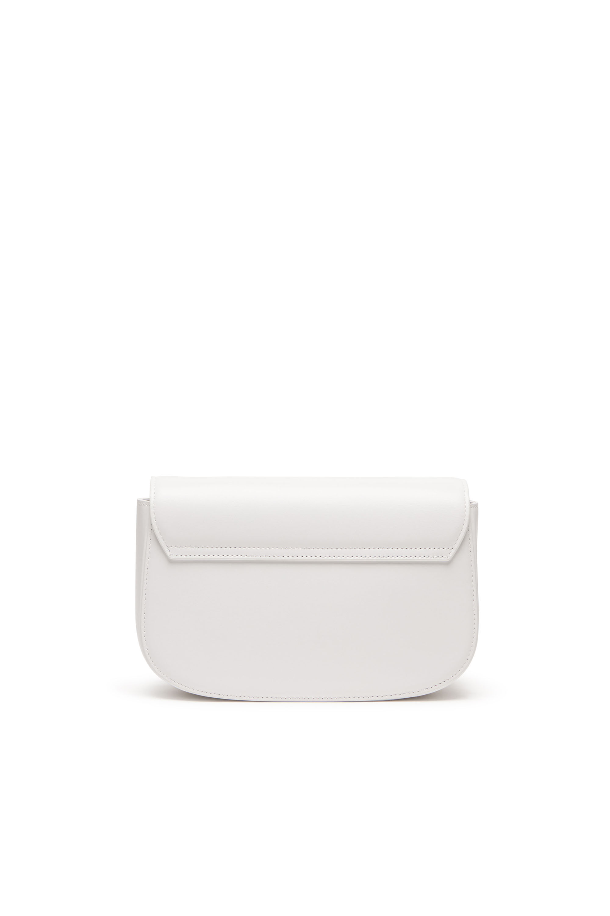 ★DIESEL★ 1DR M Shoulder Bag White X09568PR818T1003 X09568P Women's 1DR M-Iconic medium shoulder bag in leather | White