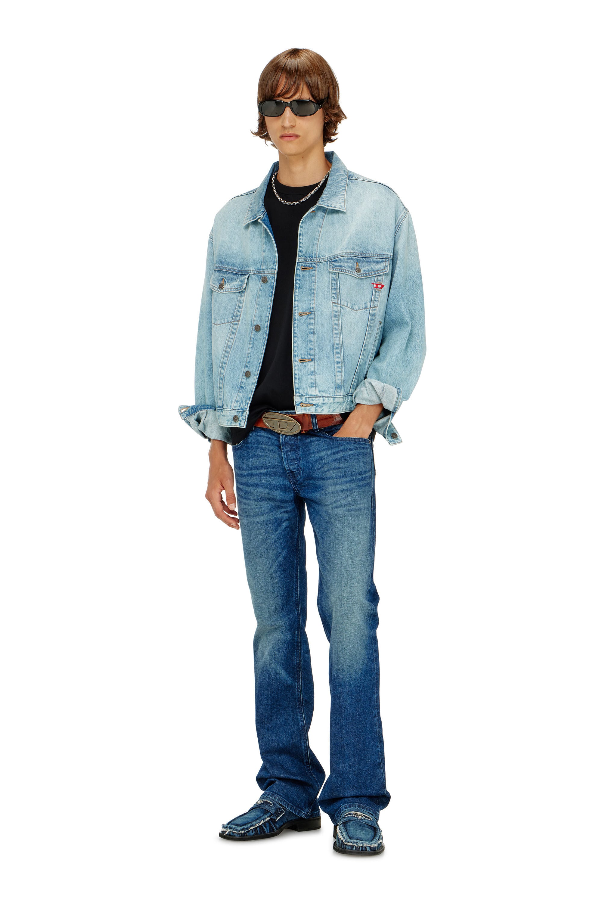 Men's Bootcut Jeans: Dark Blue Jeans for Men | Diesel®