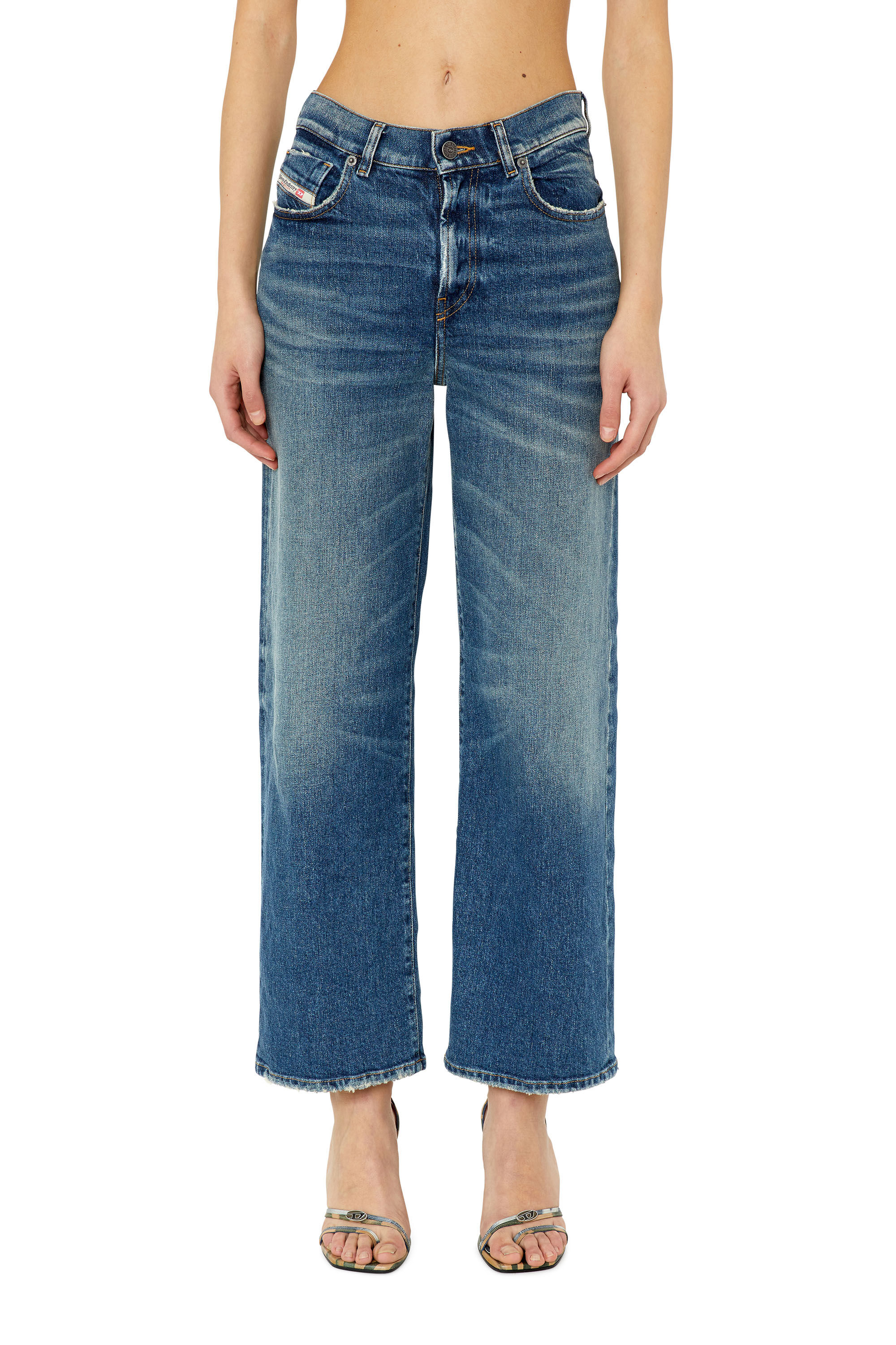 パンツ diesel 00s flare denim archive 00s archive DIESEL damage flare denim - メルカリ