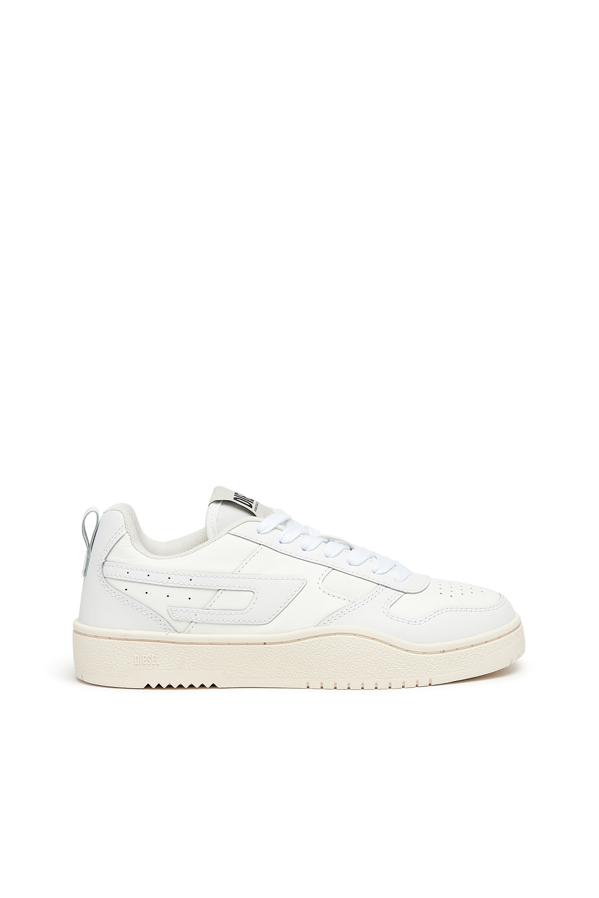Diesel - S-UKIYO V2 LOW W, Female's S-Ukiyo V2 Low W - Low-top sneakers with D branding in White - 1