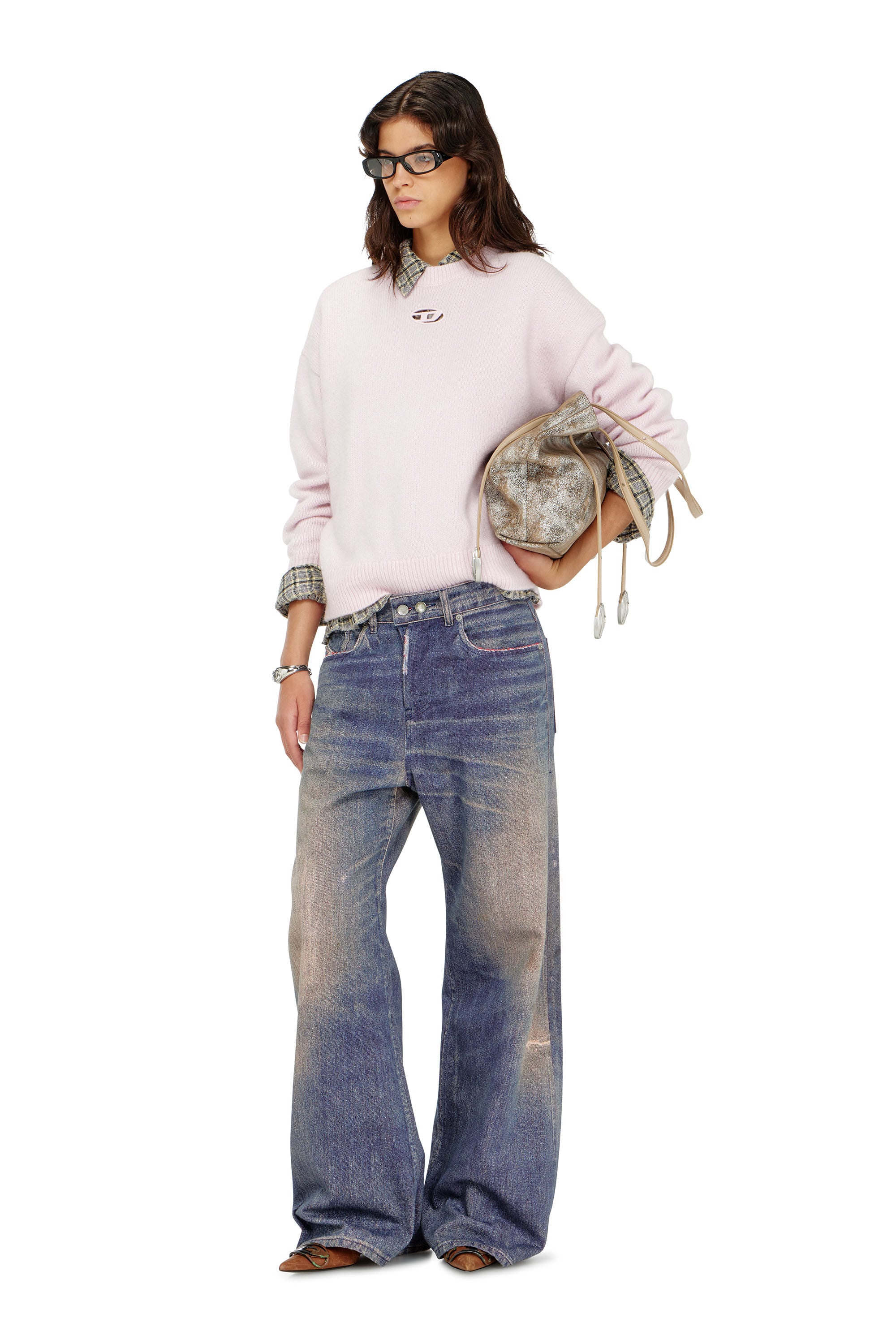 Diesel - M-AREETA, Pull en laine et m&eacute;lange d'alpaga Femme in ToBeDefined - 1