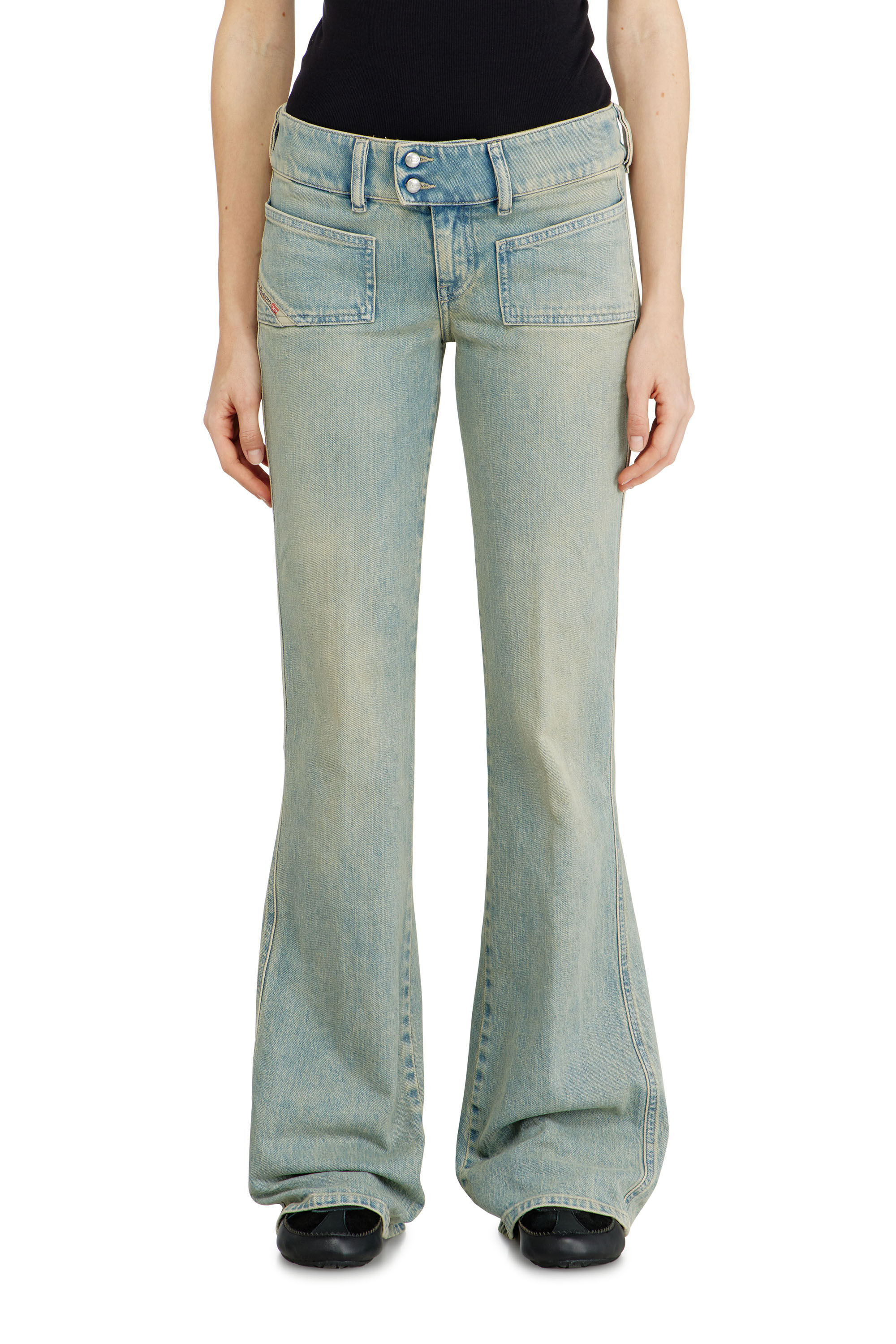 Women's Bootcut Jeans | Medium blue | Diesel D-Hush