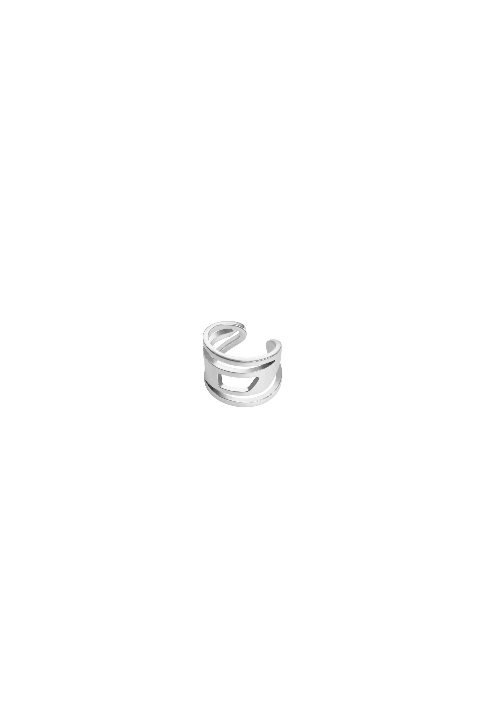 Women's Stainless Steel Ear Cuff | Silver | Diesel