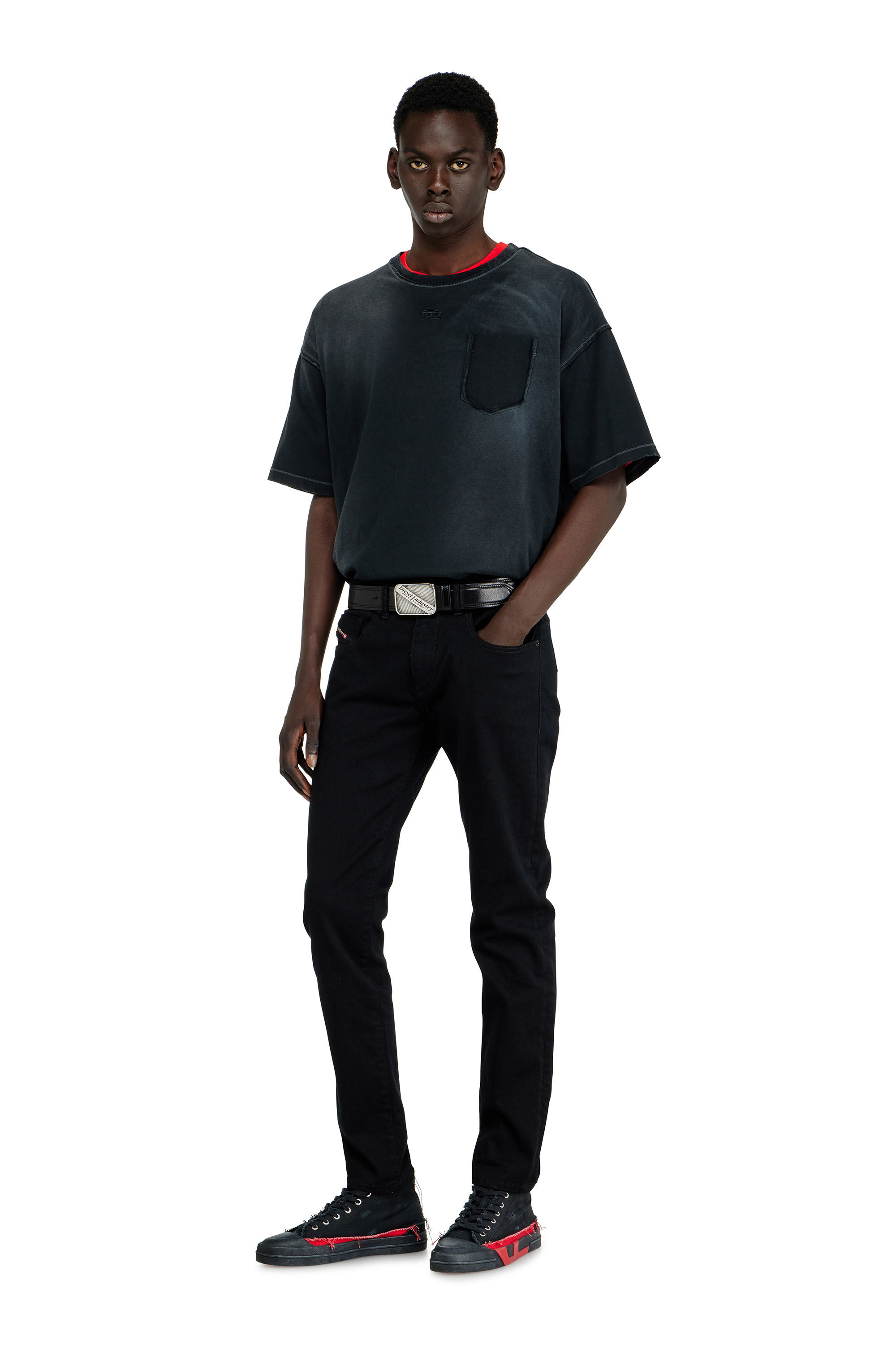 Slim Fit Jeans for men Men in Black | Diesel® US