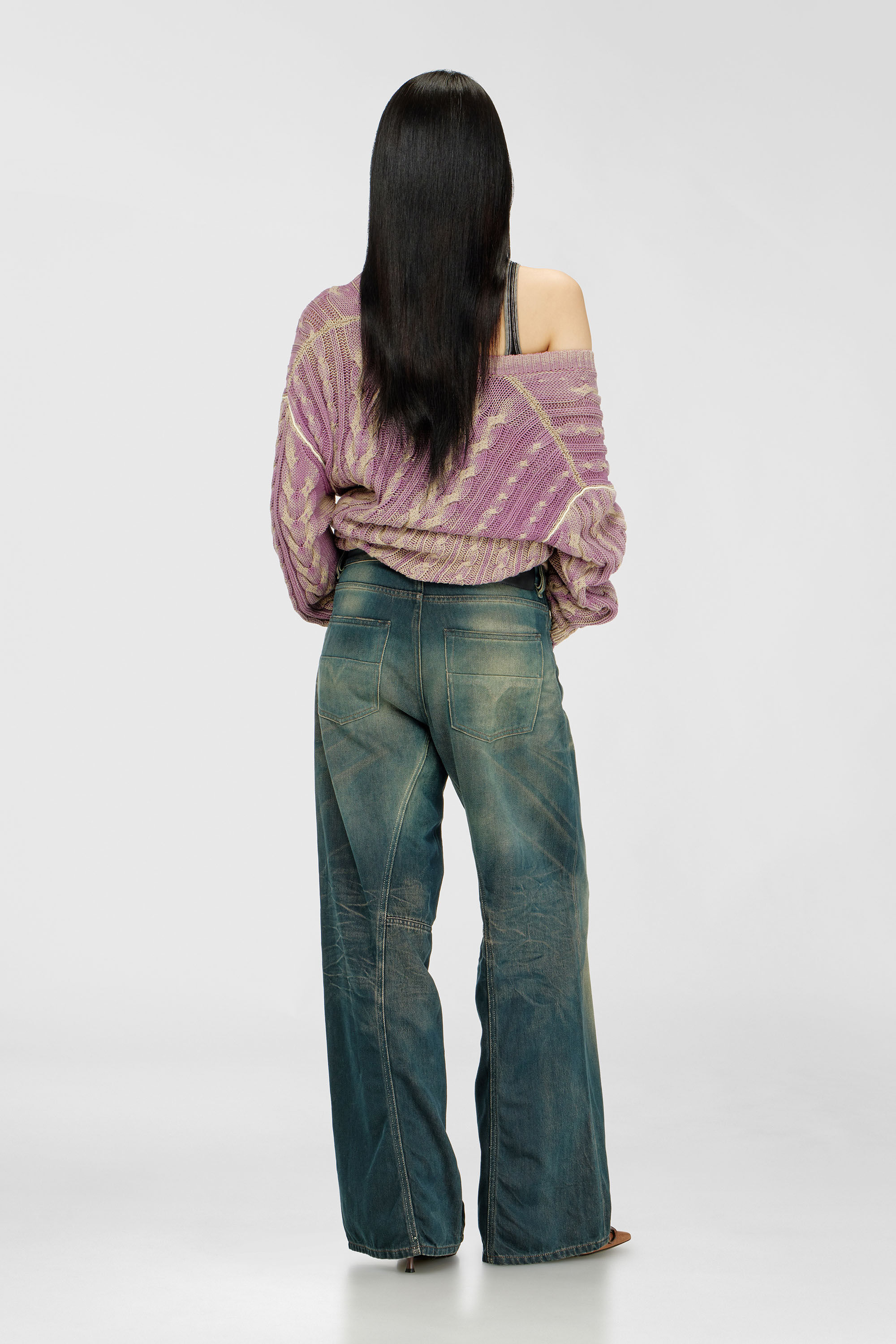 Women's Relaxed Jeans | Low Waist 1996 D-Sire | Dark Blue | Diesel US