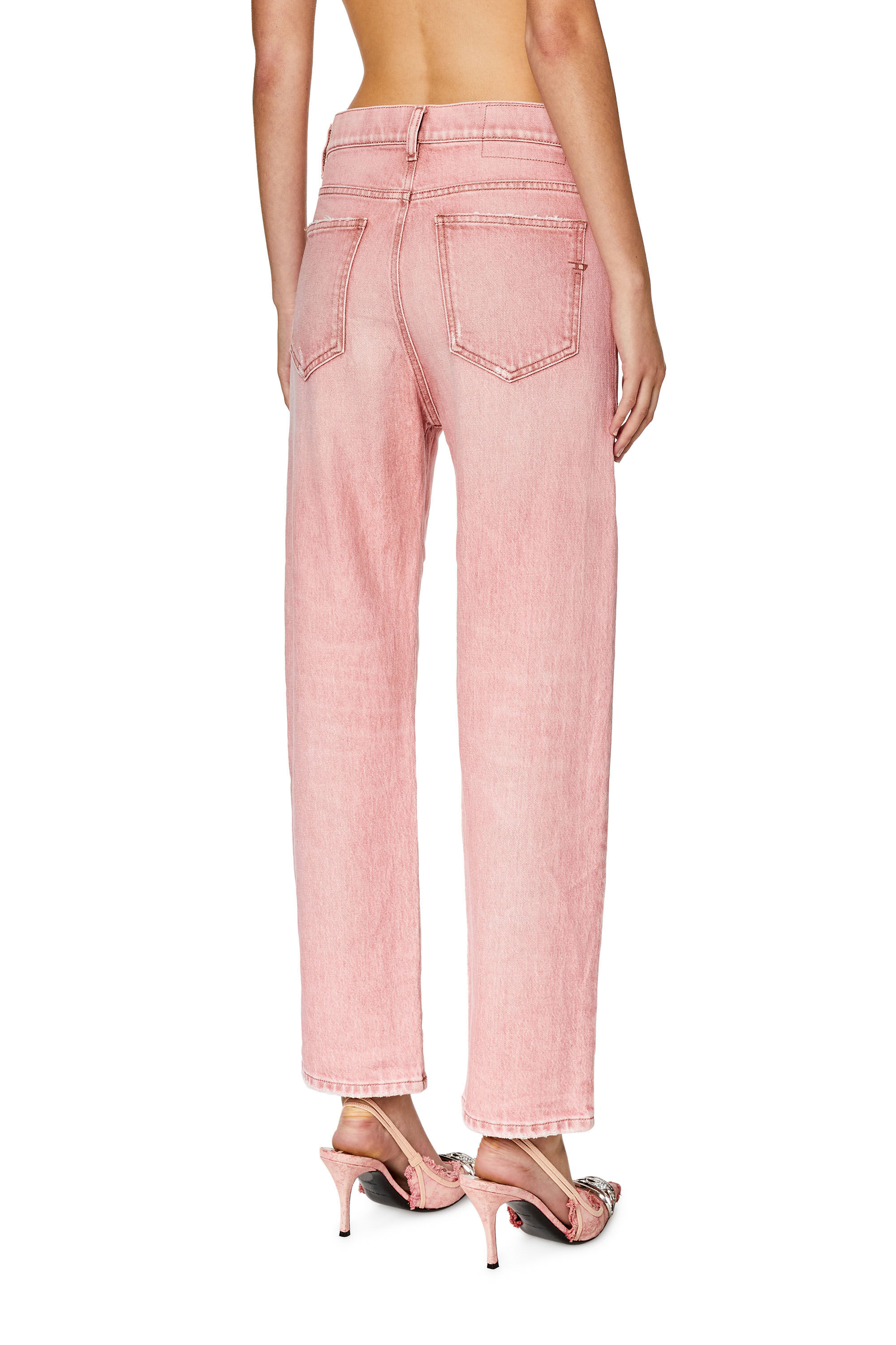 Diesel - Boyfriend Jeans 2016 D-Air 09G52 Femme, Rose - Image 5