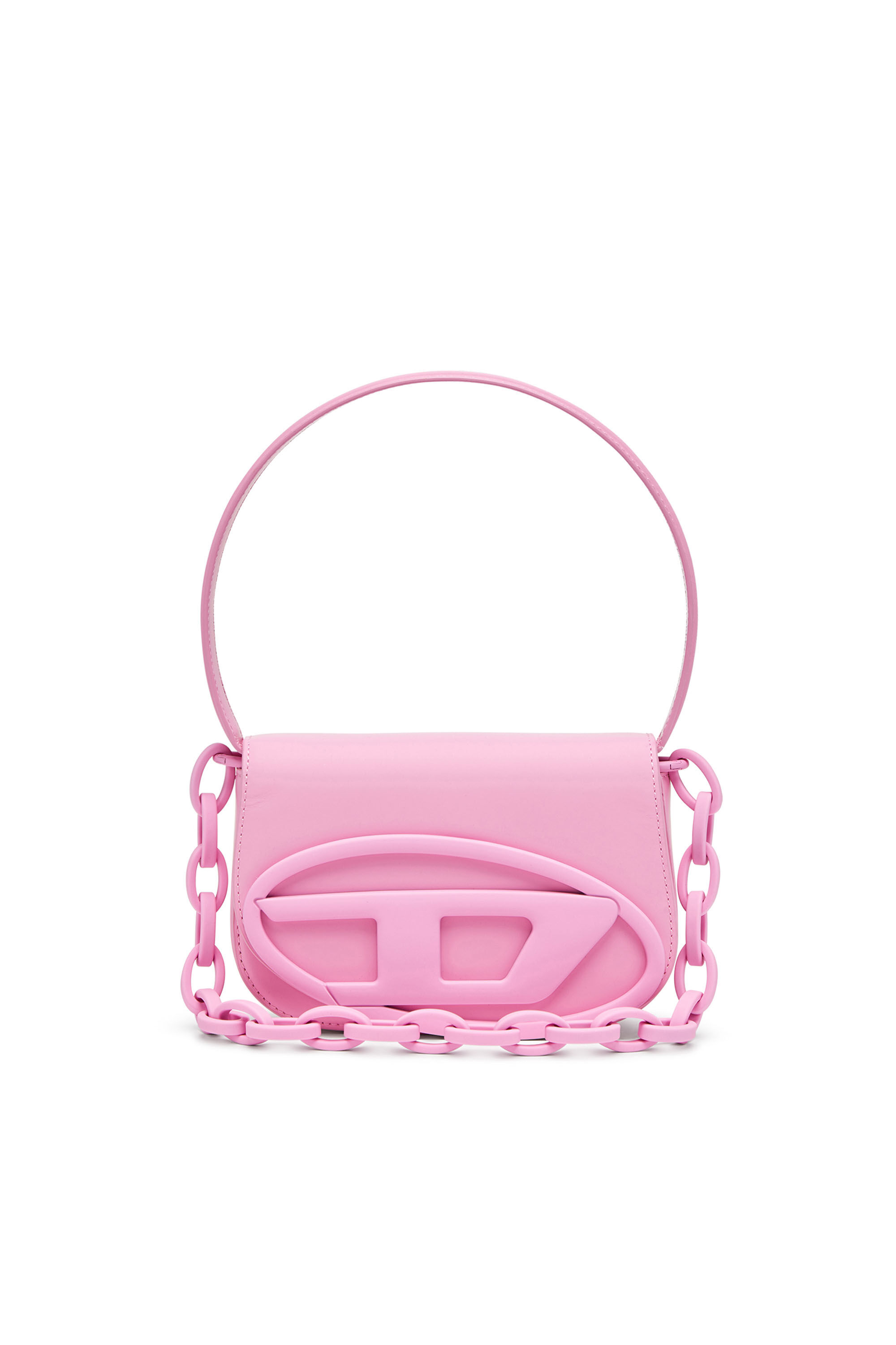 Diesel - 1DR, 1DR-Sac à bandoulière iconique en cuir mat Femme in Rose - 1