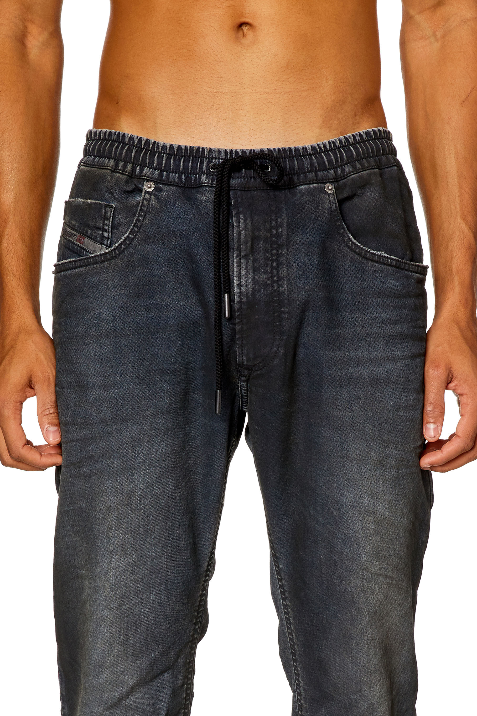 Diesel - Male's Regular 2030 D-Krooley Joggjeans® 068JC, Dark Blue - 5