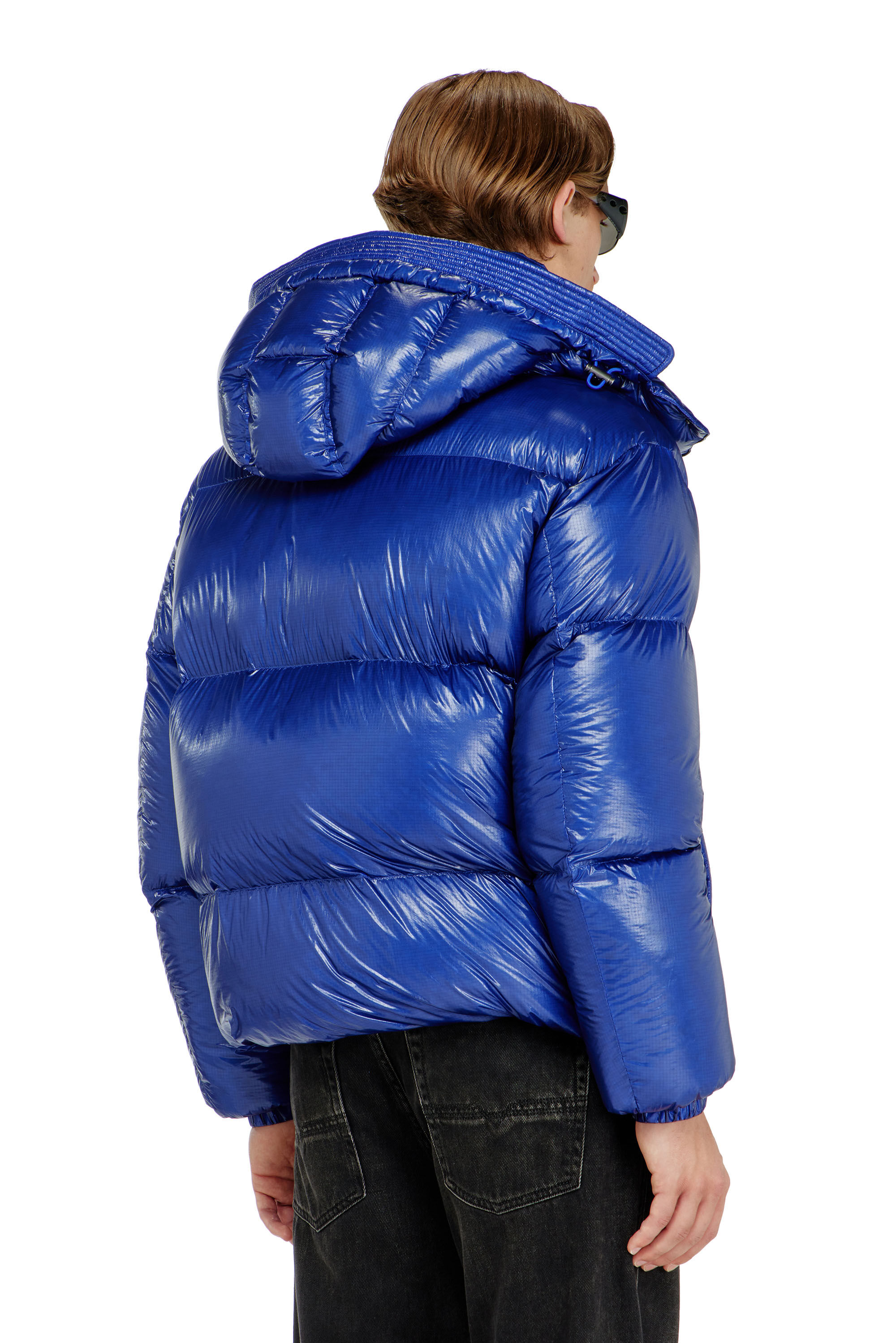 Diesel - W-ROLFYS-WRD-BKCP, Chaqueta acolchada con capucha desmontable Hombre in ToBeDefined - 5
