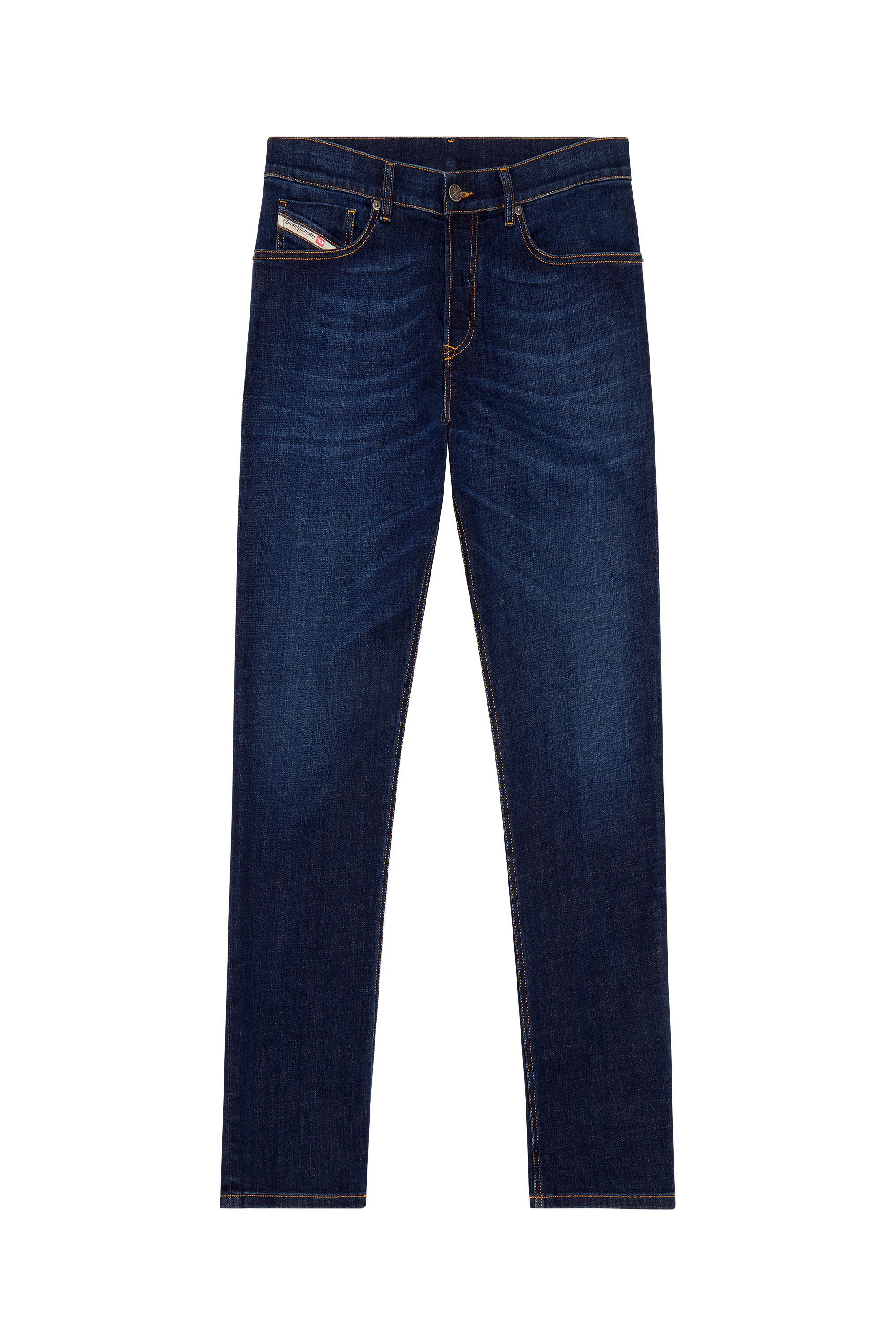 Diesel - Man's Regular Jeans 2023 D-Finitive 09F89, Dark Blue - 2