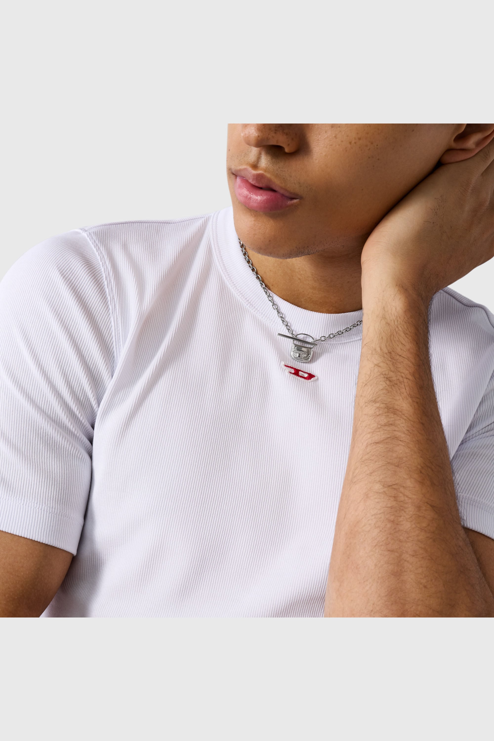 Diesel - DX1593040 JEWEL, Collar de acero inoxidable Unisex in Plateado - 4