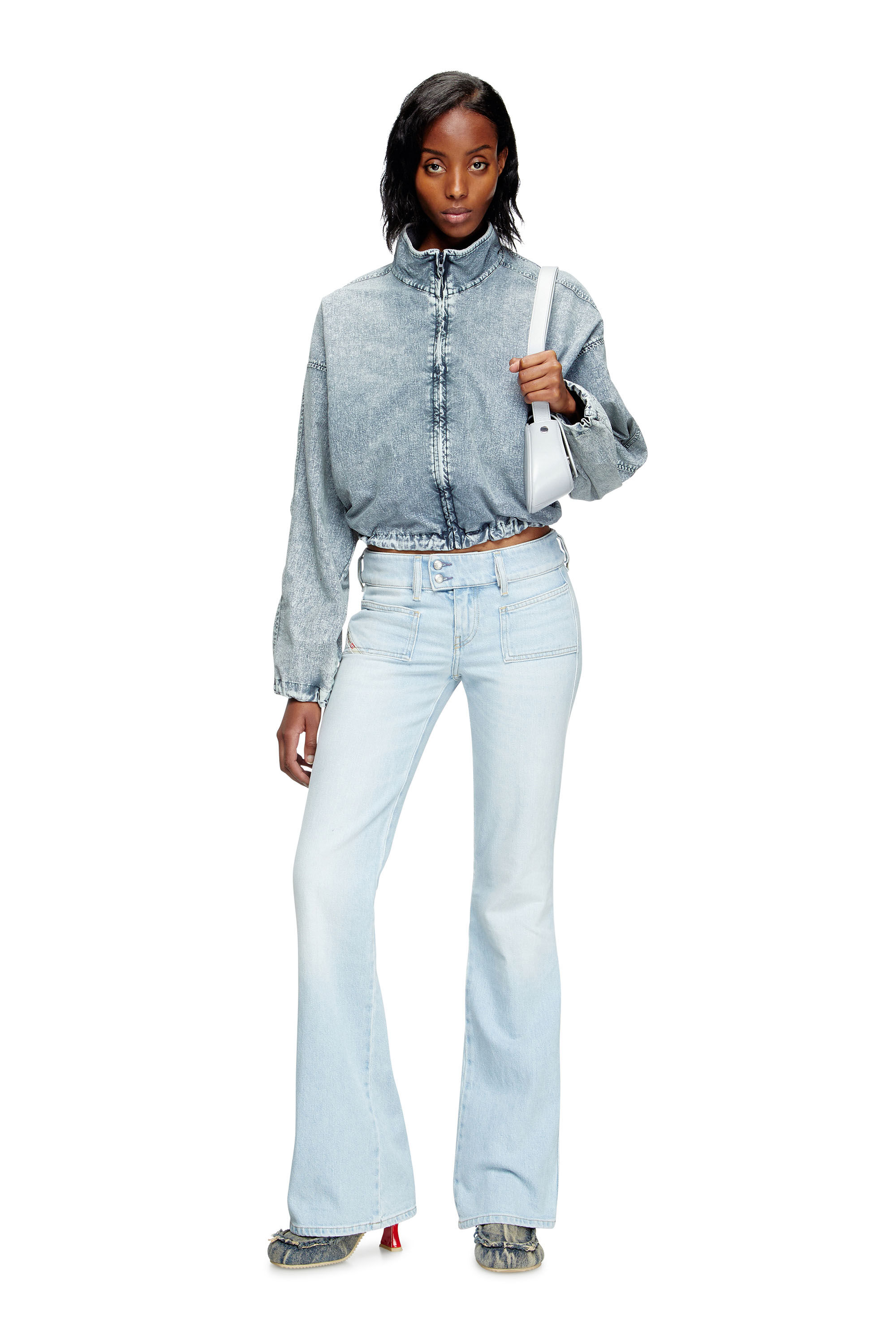 Women's Bootcut Jeans | Light Blue | Diesel D-Hush