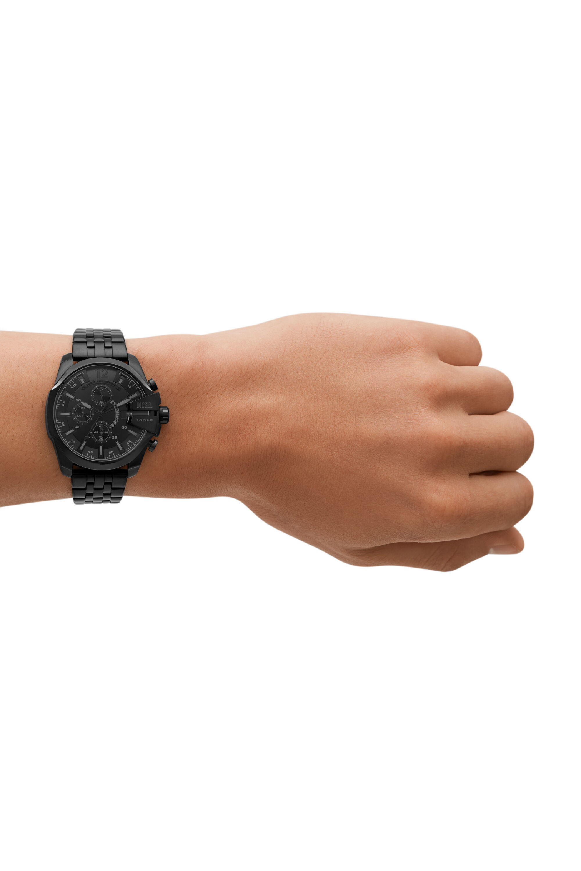Diesel - DZ4617, Male's Baby Chief Chronograph stainless steel watch in Black - 4