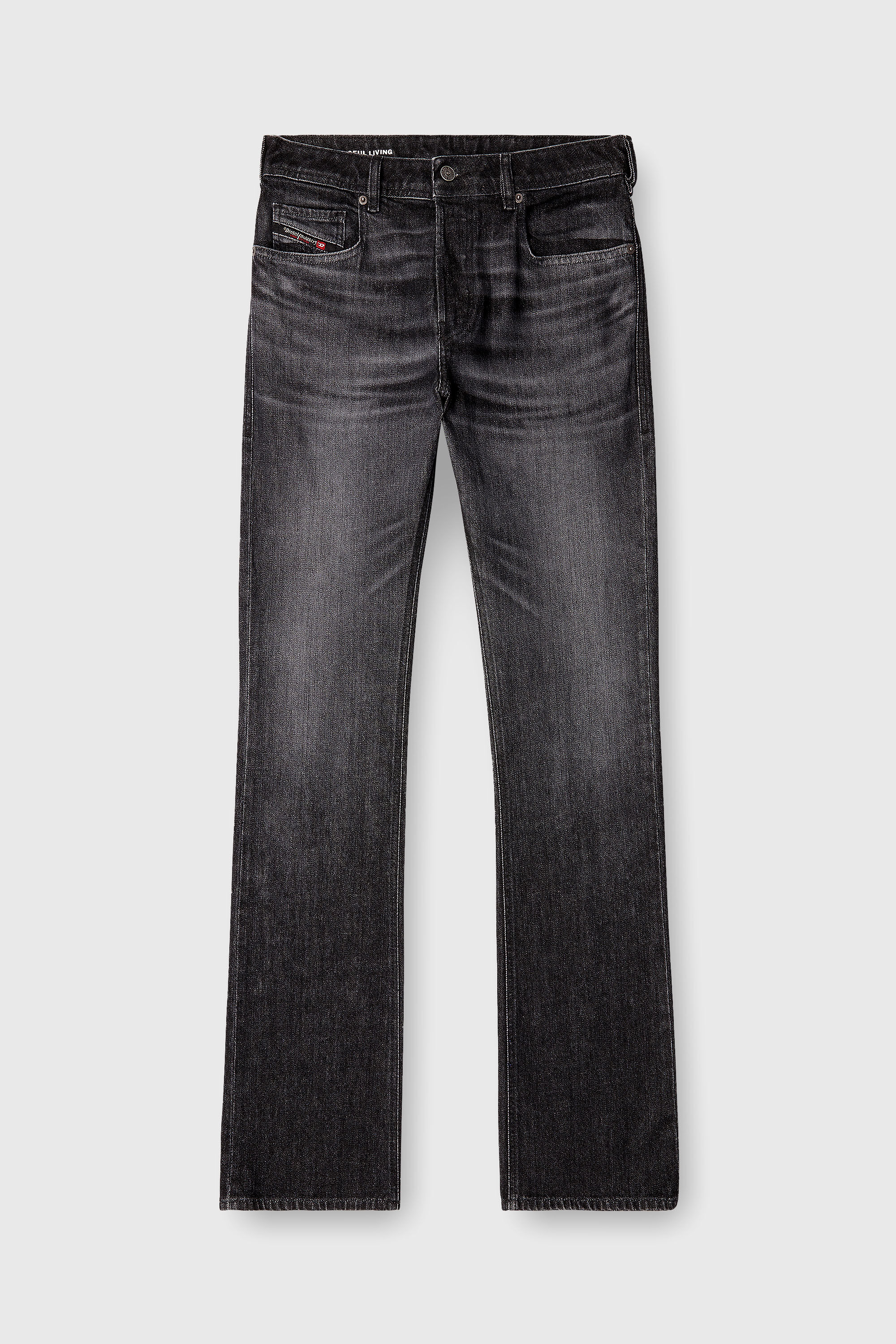 Men's Bootcut Jeans | Low Waist 2007 ZatinyBlack/Dark grey | Diesel US