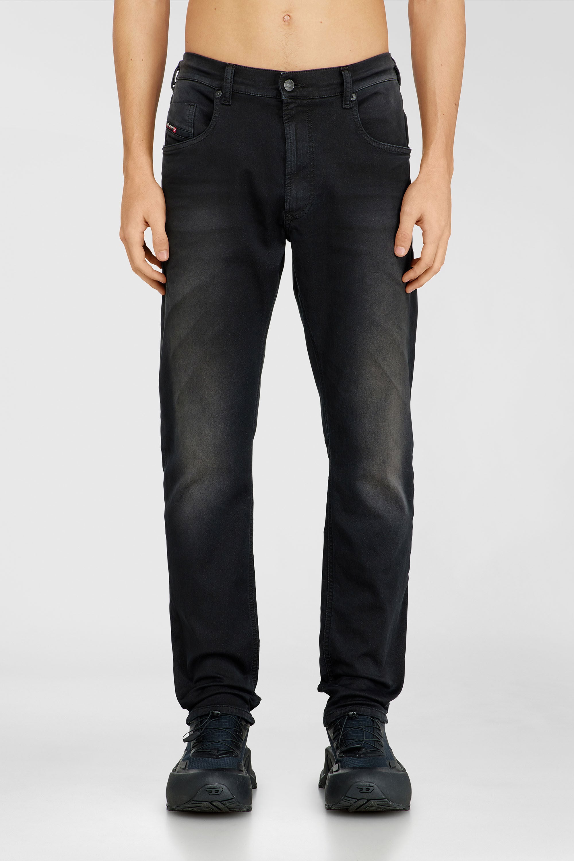 Men's Regular Jeans | Regular Waist 2032 D-Krooley-BW Joggjeans