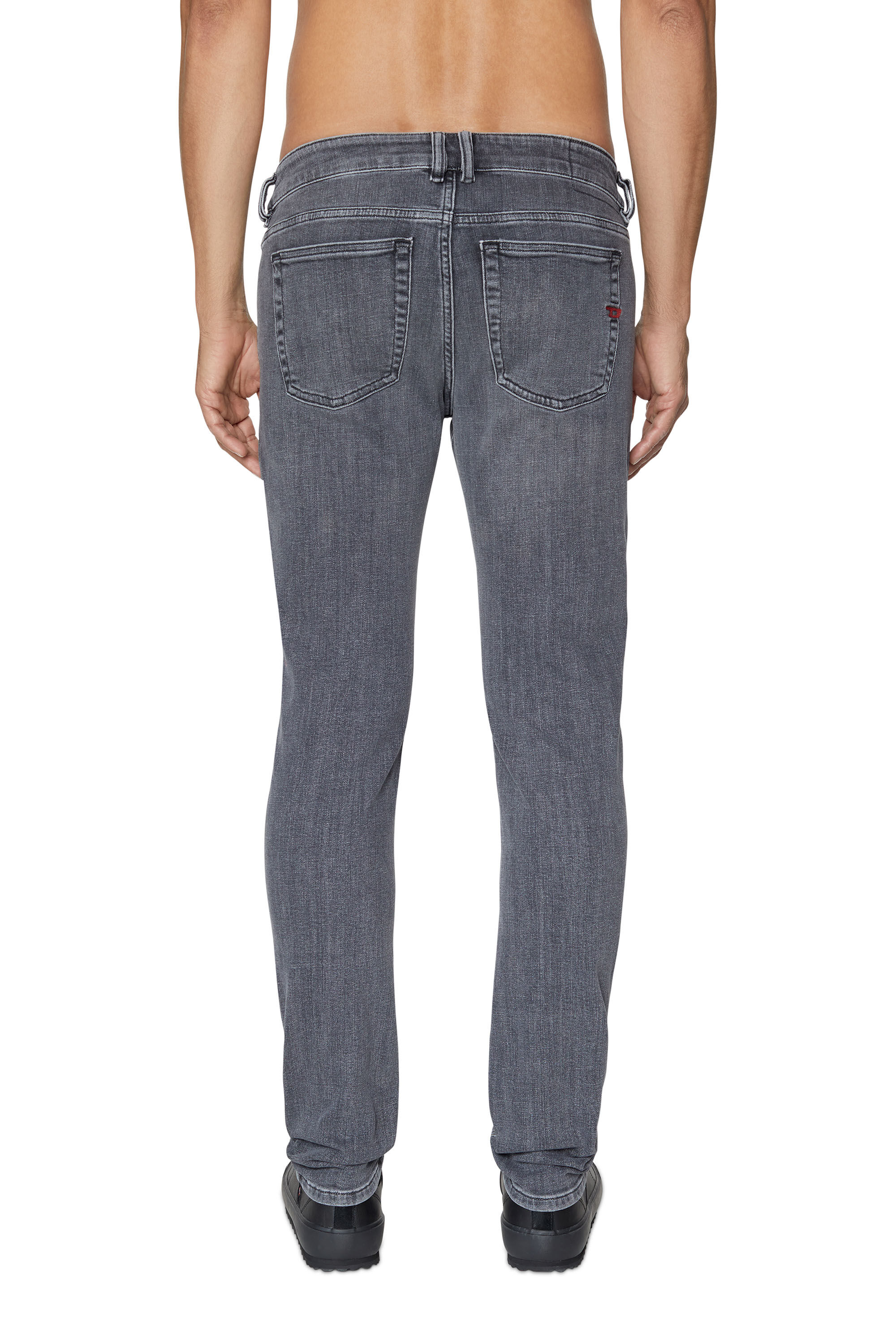 Diesel - Male's Skinny Jeans 1979 Sleenker 09B97, Black/Dark Grey - 4