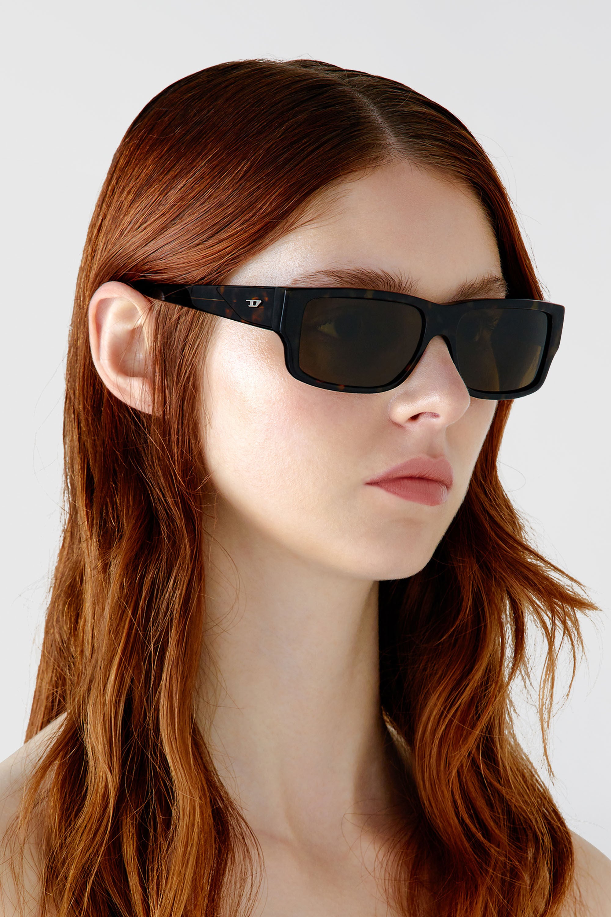 小物 Diesel Rectangle Sunglasses Men's Rectangle sunglasses | Diesel 0DL2003