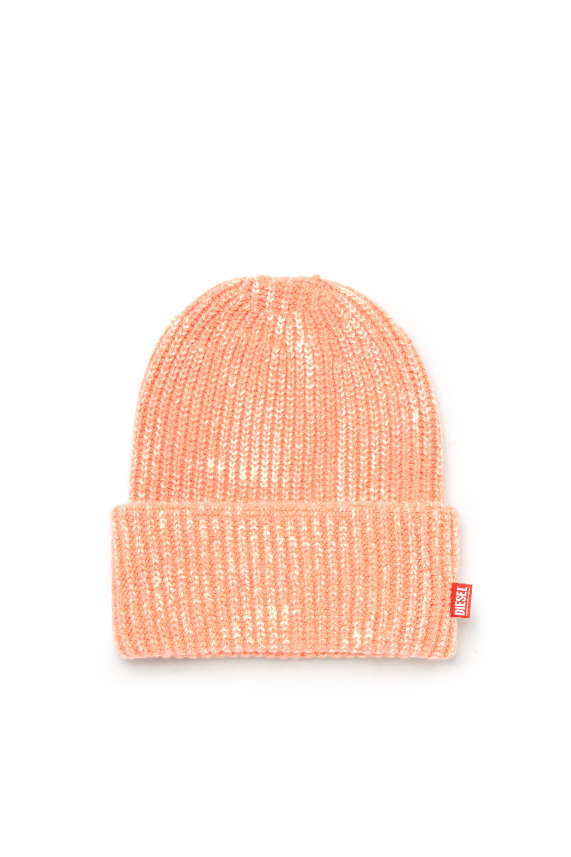 Diesel - K-AVET, Gorro de mezcla de lana cepillada Unisex in Naranja - 2
