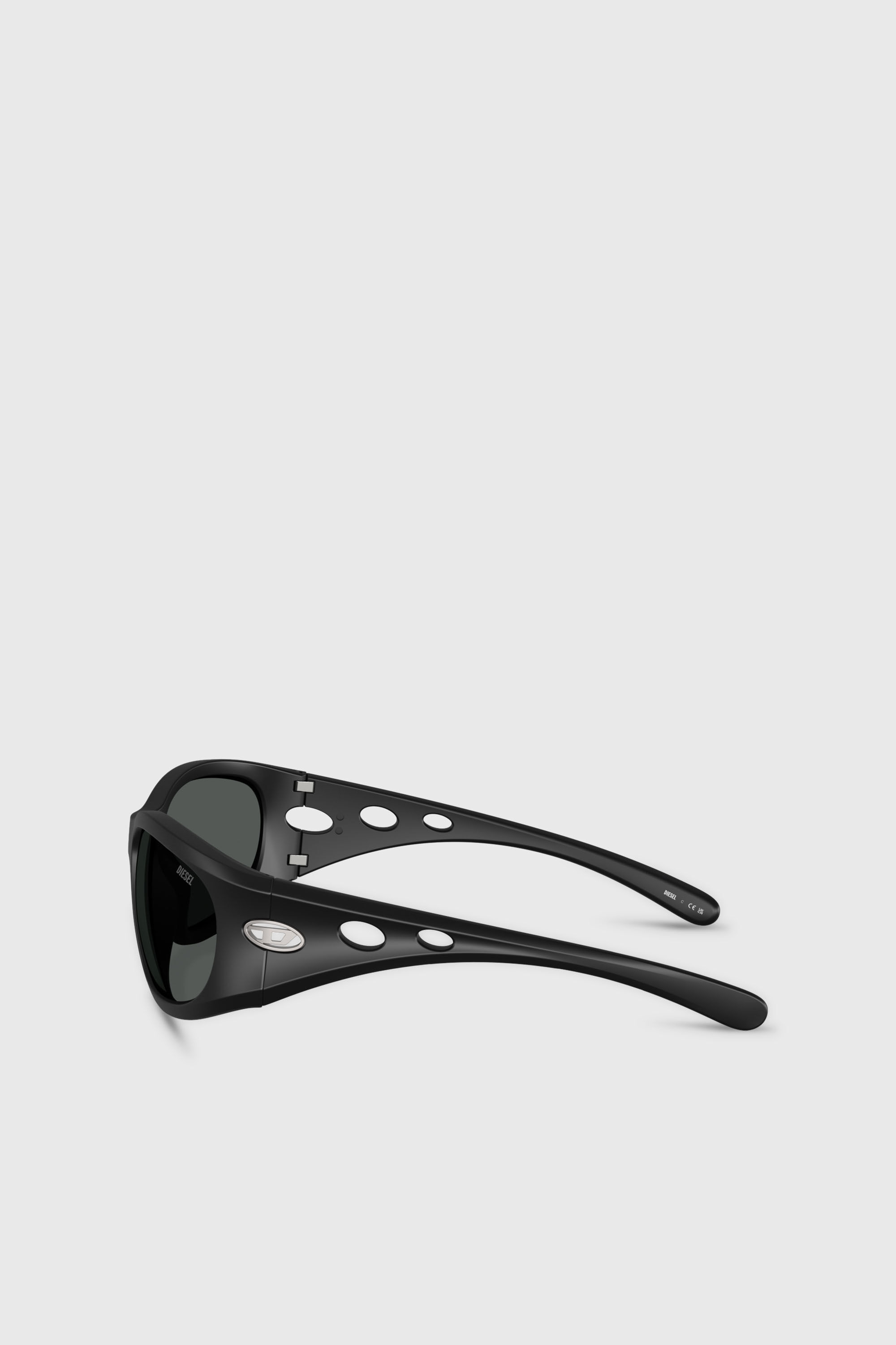 Women's Rectangle sunglasses | Black | Diesel {{Country}}