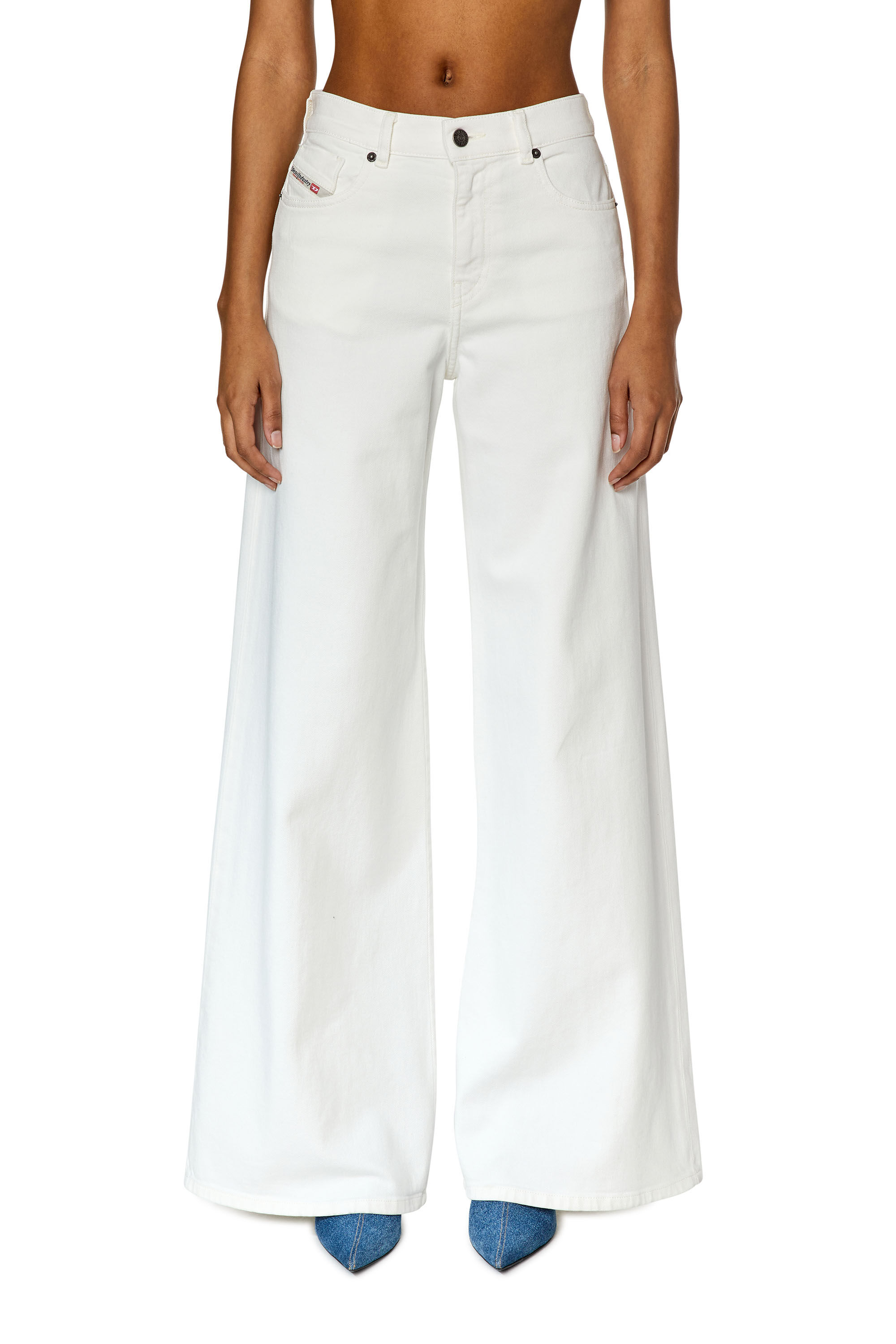 Diesel - Female's Flare Jeans 1978 D-Akemi 09D63, White - 3