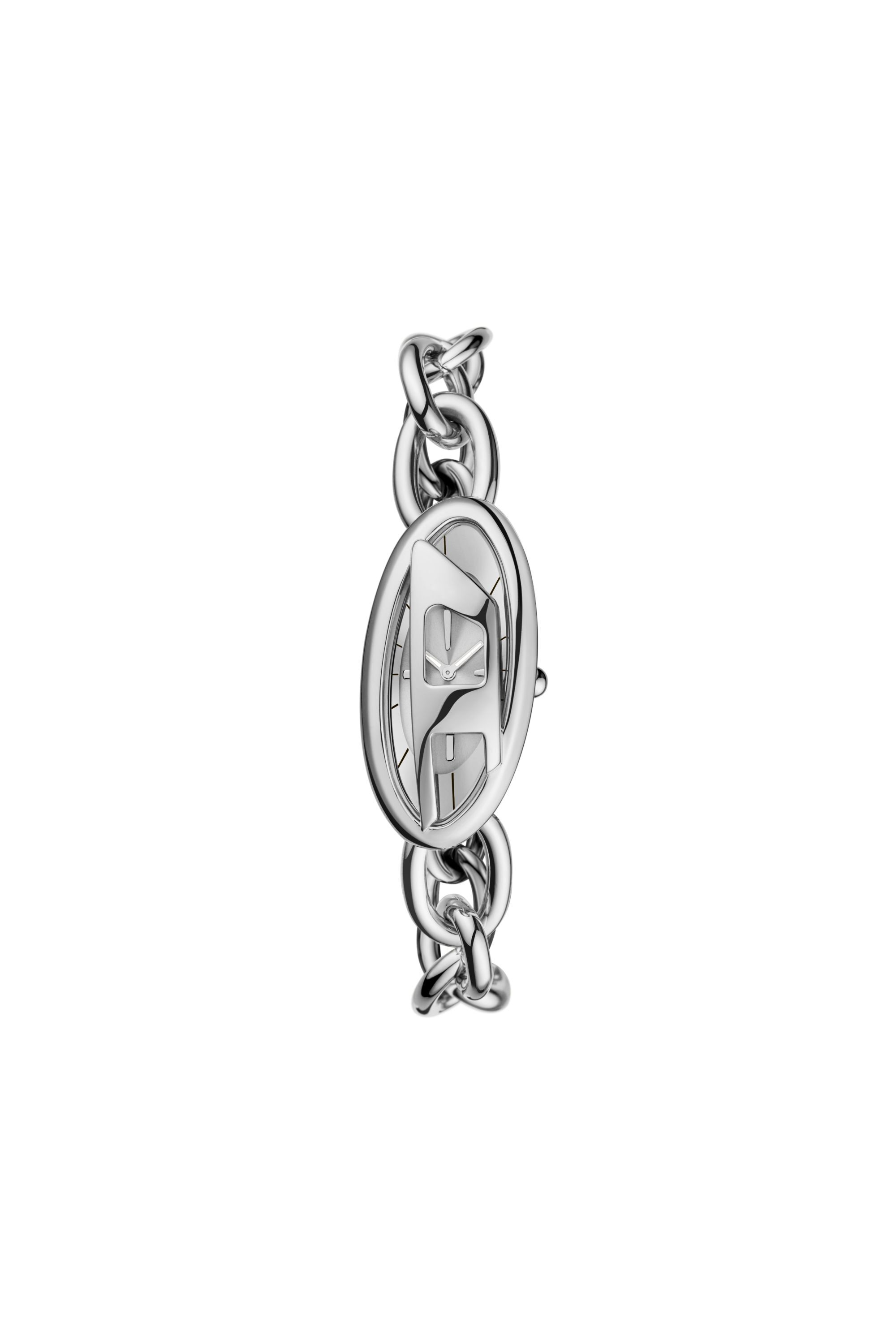 Women's D-Era Two -Hand Stainless Steel Watch | Silver | Diesel