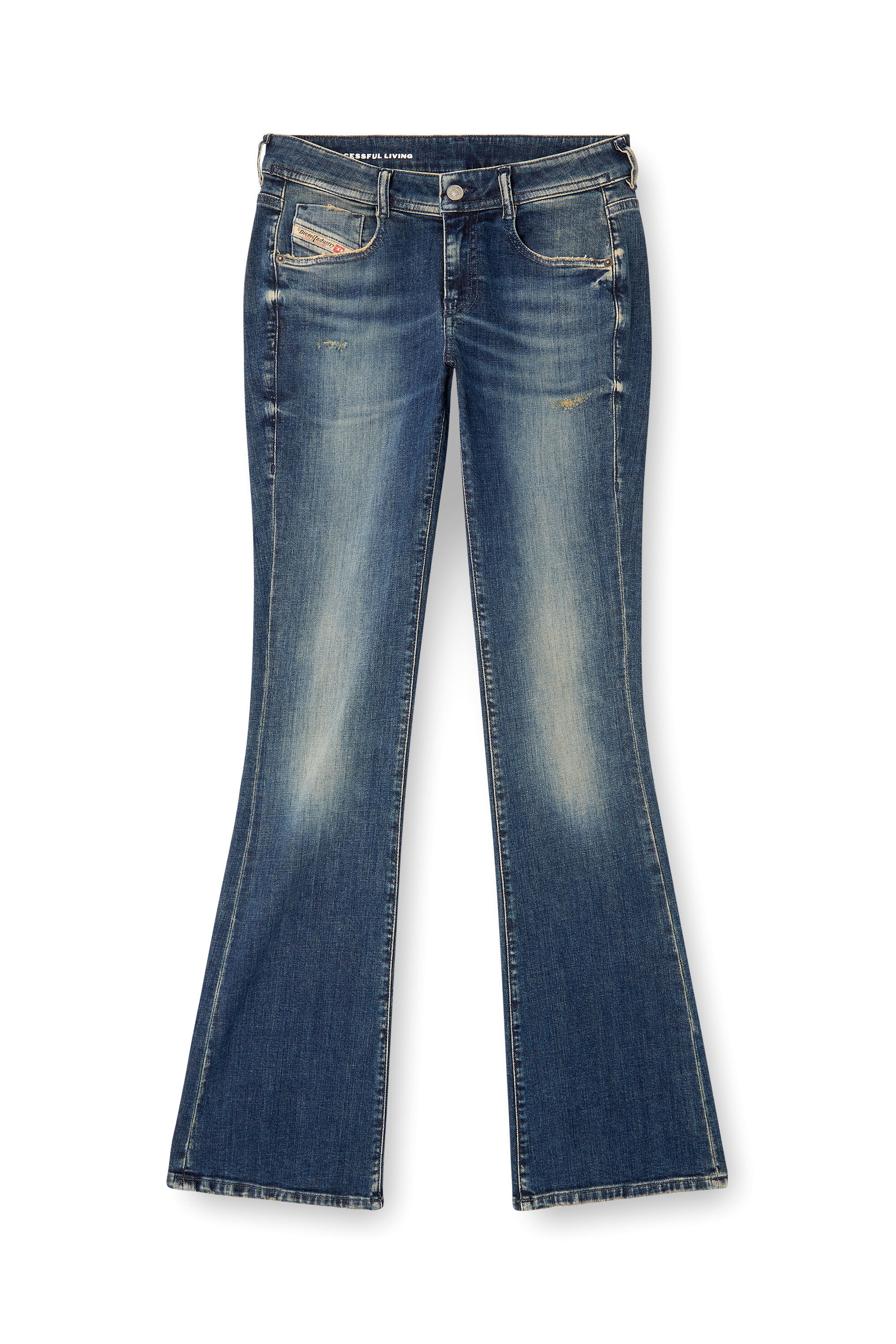 DIESEL 1969 D-EBBEY 25インチ Diesel® 1969 D-Ebbey | Women's bootcut Jeans: low rise