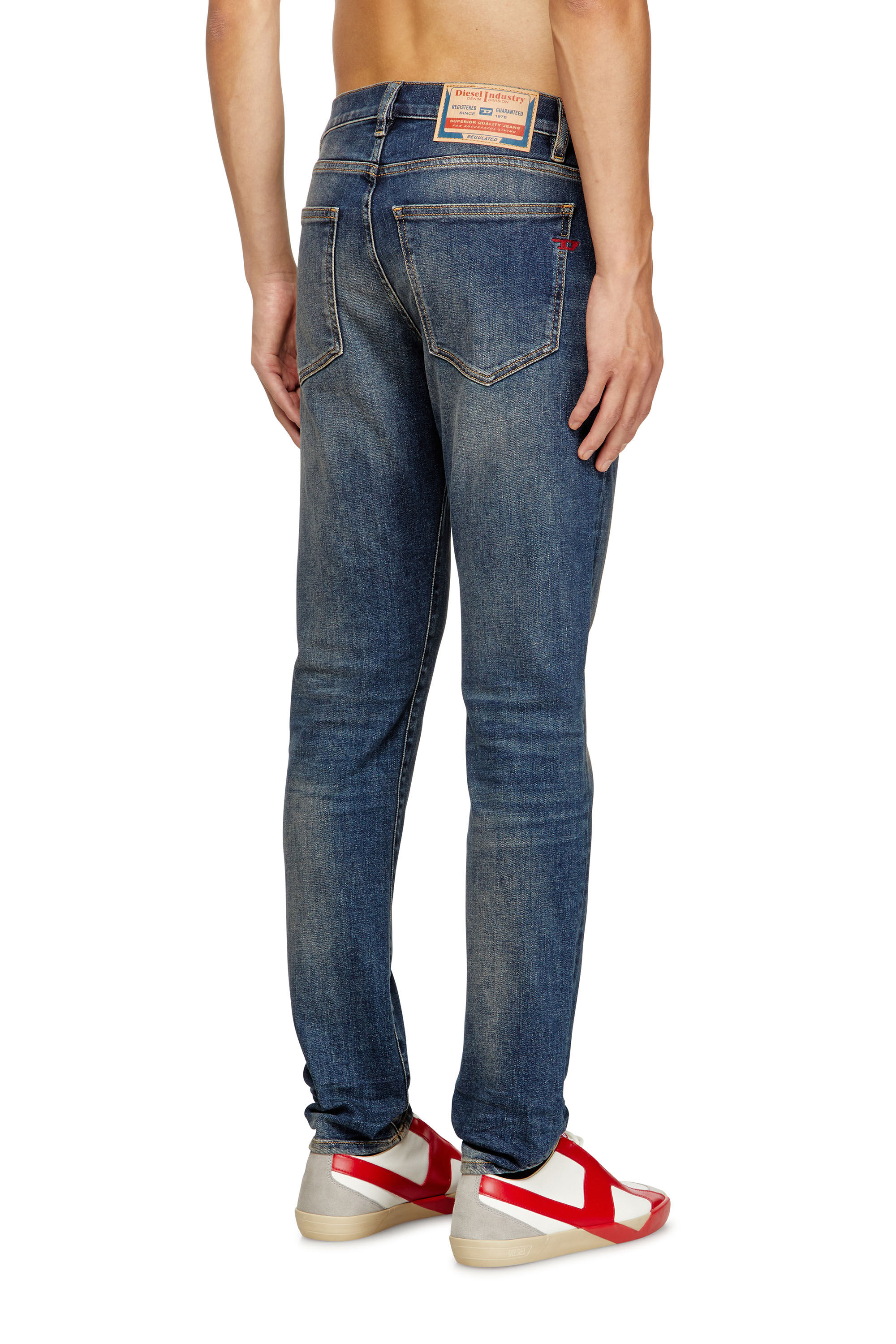 Men's Slim Jeans | Regular Waist 2019 D-StruktDark Blue | Diesel US